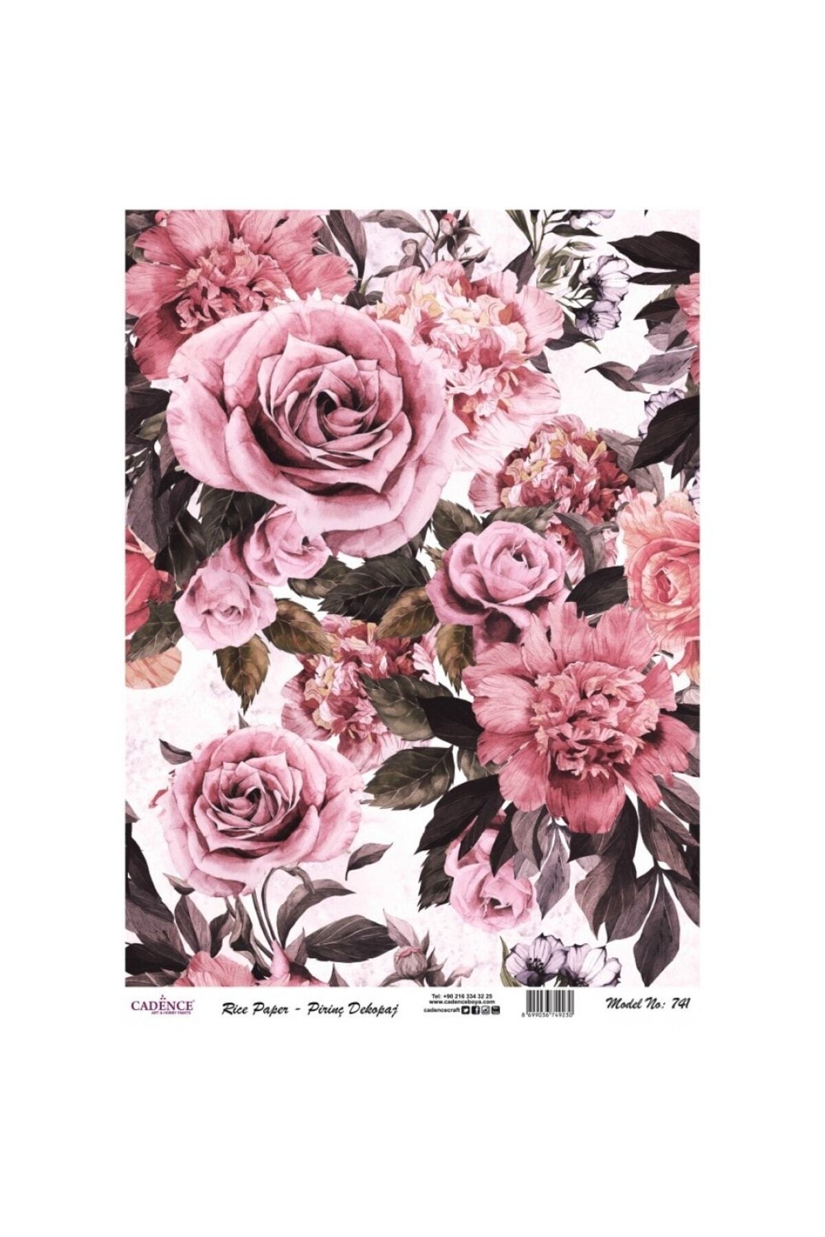 Cadence Pirinç Dekopaj Kağıdı No:741