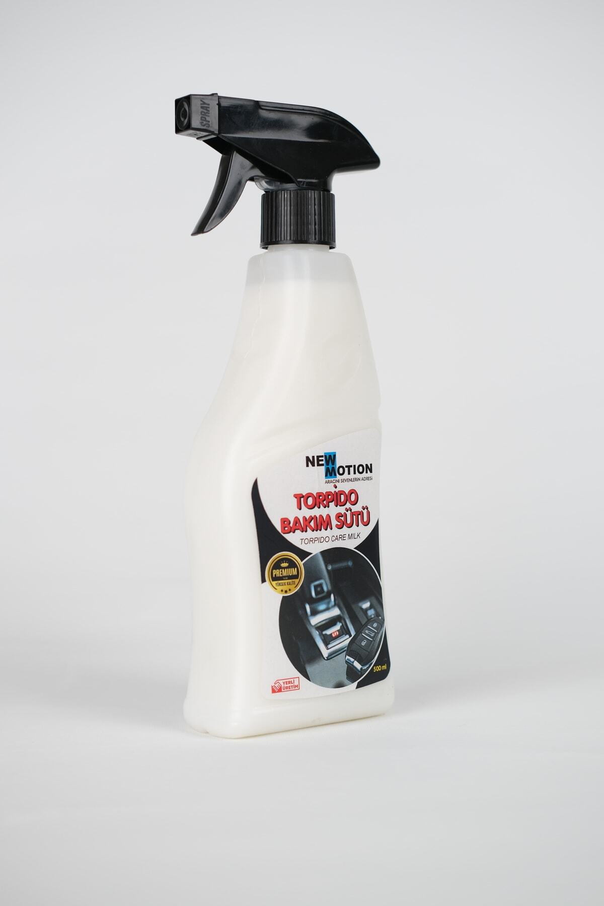 NEW MOTİON Araç Torpido Sütü 500 Ml Torpido Parlatıcısı Torpido Bakım Sütü Sprey