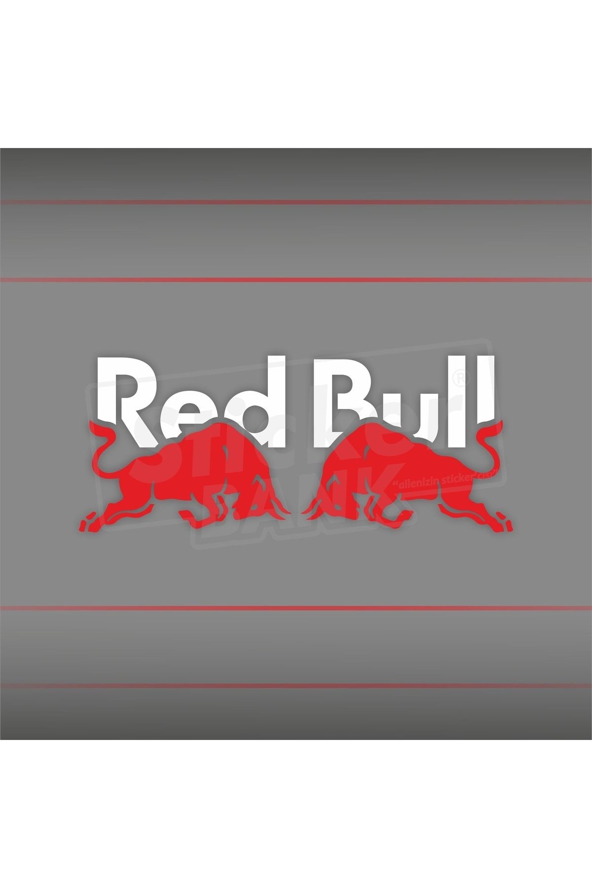 Sticker Bank-Red Bull Car Sticker 1
