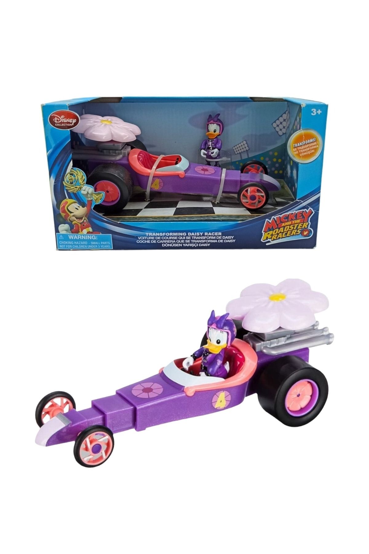 Pop eker Disney Mickey And The Roadster Racers Transforms Licensed Mickey Mouse And Vehicle