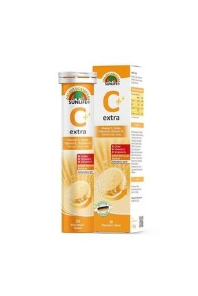 Extra C Vitamin C 20 Efervesan Tablet 14666
