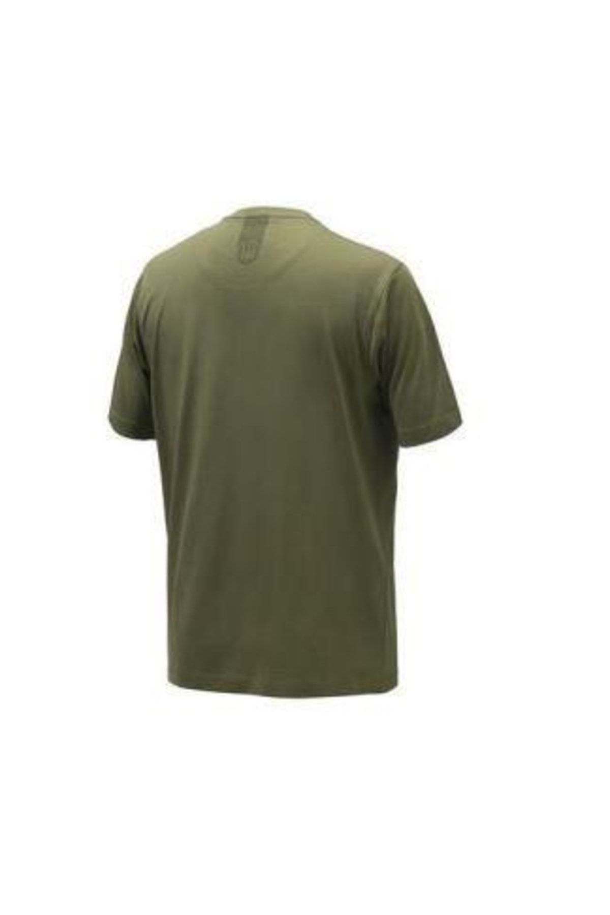 Beretta Logo T shirt Dark Olive Erkek T shirt Medium Erkek Giyim