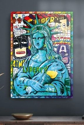 Cam Tablo Pop Art New York DCVT-1772
