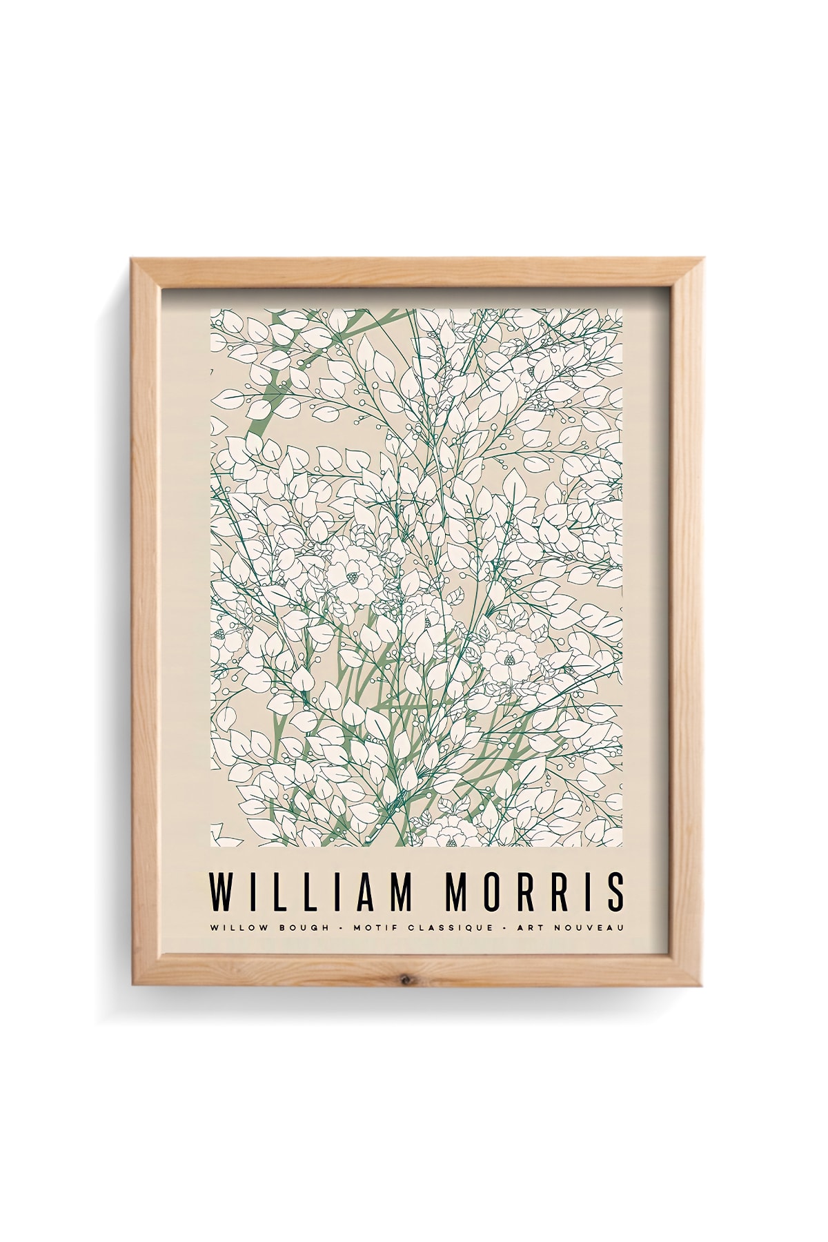 epiqart William Morris - Ahşap Çerçeve UX6522