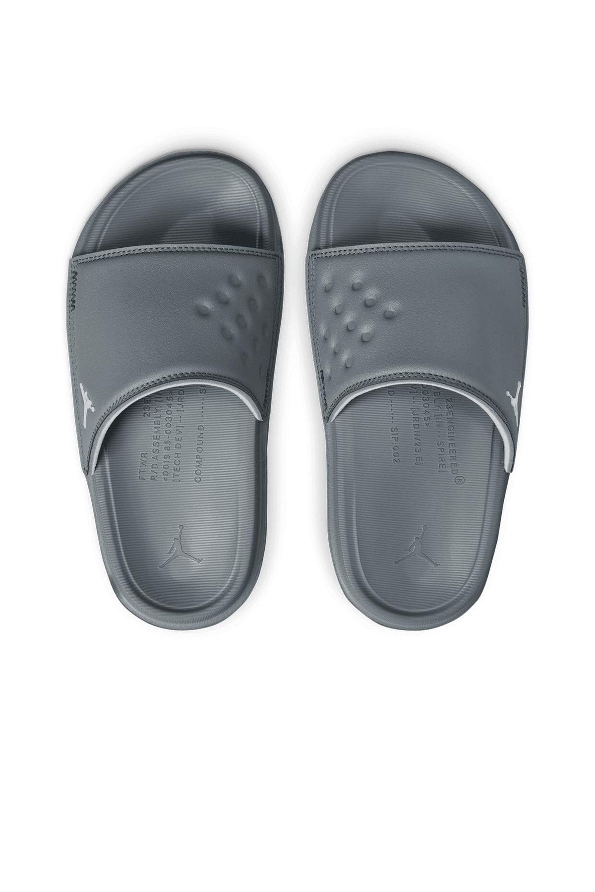 Grey jordan on sale slides