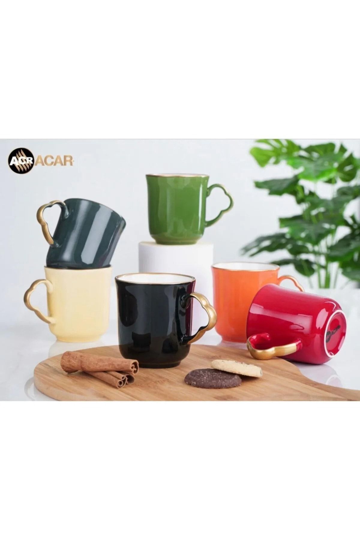 Glass mug hot sale set