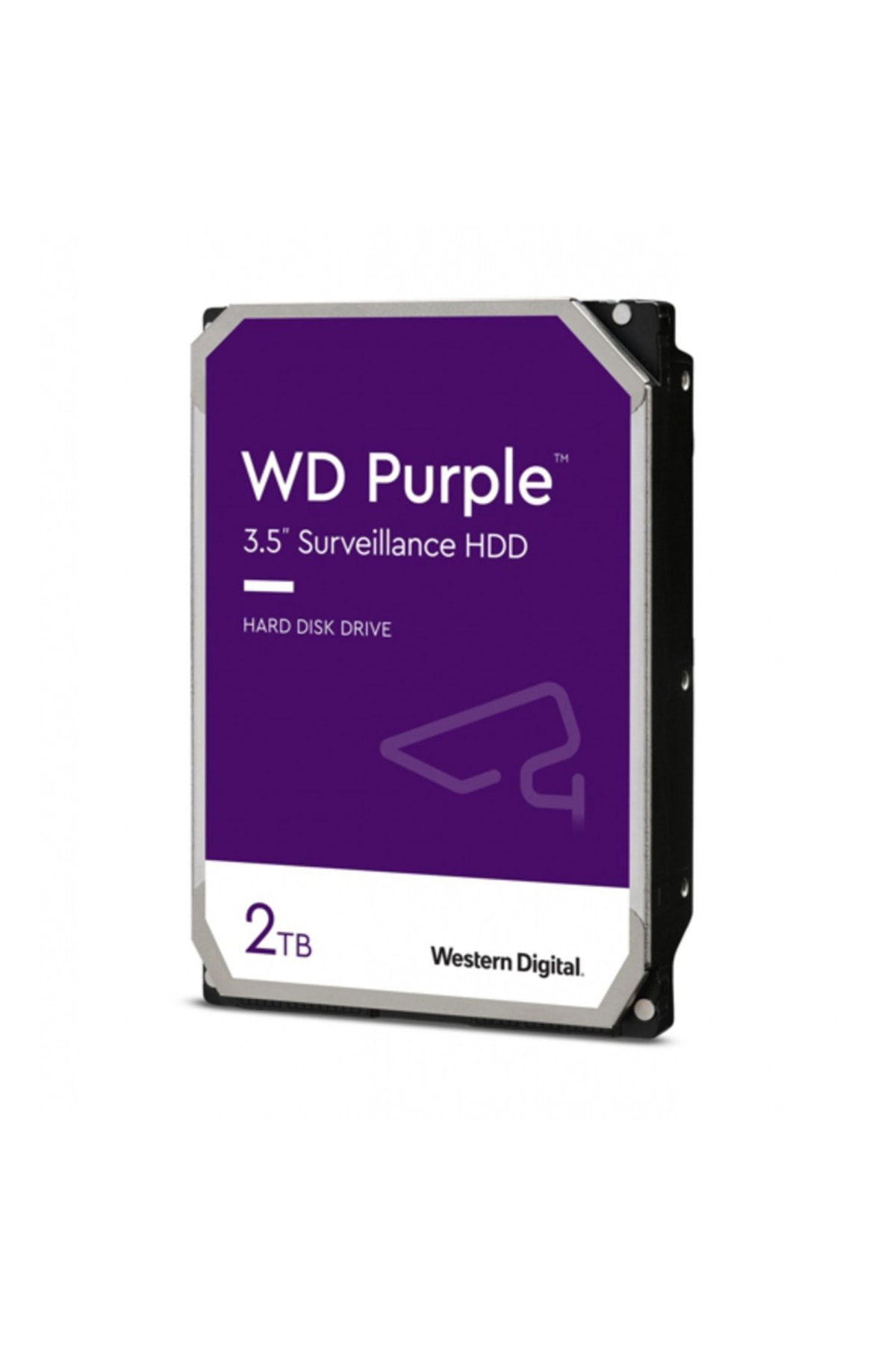 Wd Purple, Wd22purz, 3.5", 2tb, 256mb, 5400 Rpm, 7/24 Güvenlik, Hdd