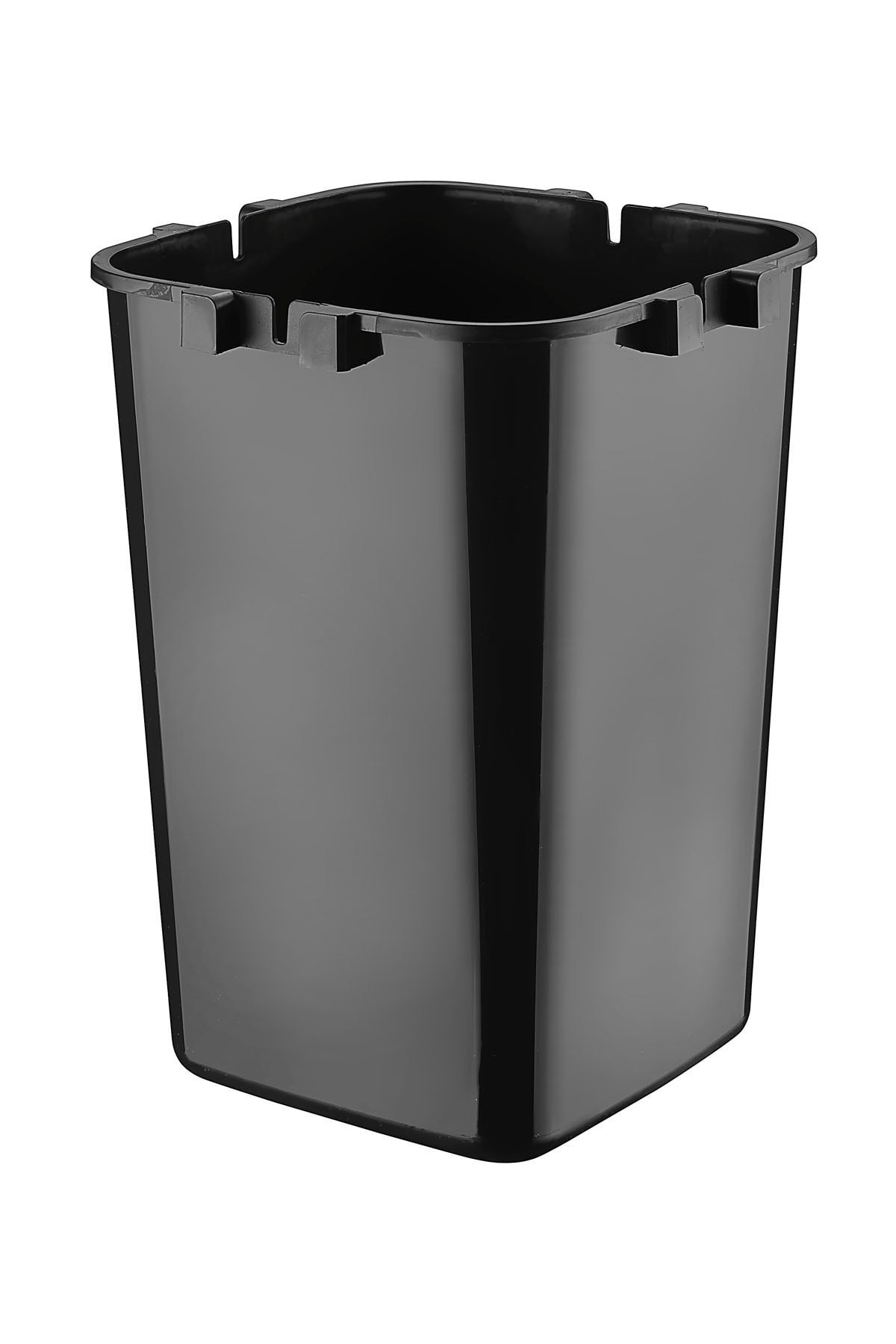 Tuffex-8 Lt White Countertop Garbage Can - with Handle and Bucket, for Kitchen and Bathroom 2