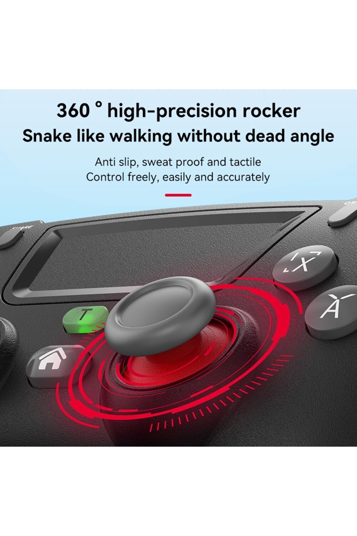 P06 Elite Bluetooth Gamepad Ps4 Ps3 Pc Uyumlu Switch Android Ios Uyumlu Oyun Kolu 7