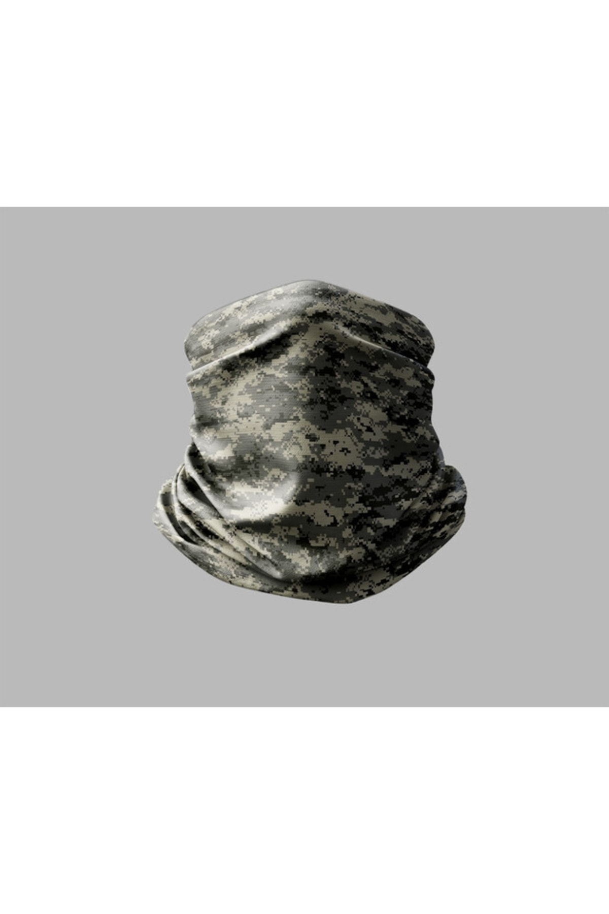 Buffalo Kamuflaj Tasarımlı Motorcu Buff Maske Outdoor Boyunluk Unisex Bandana