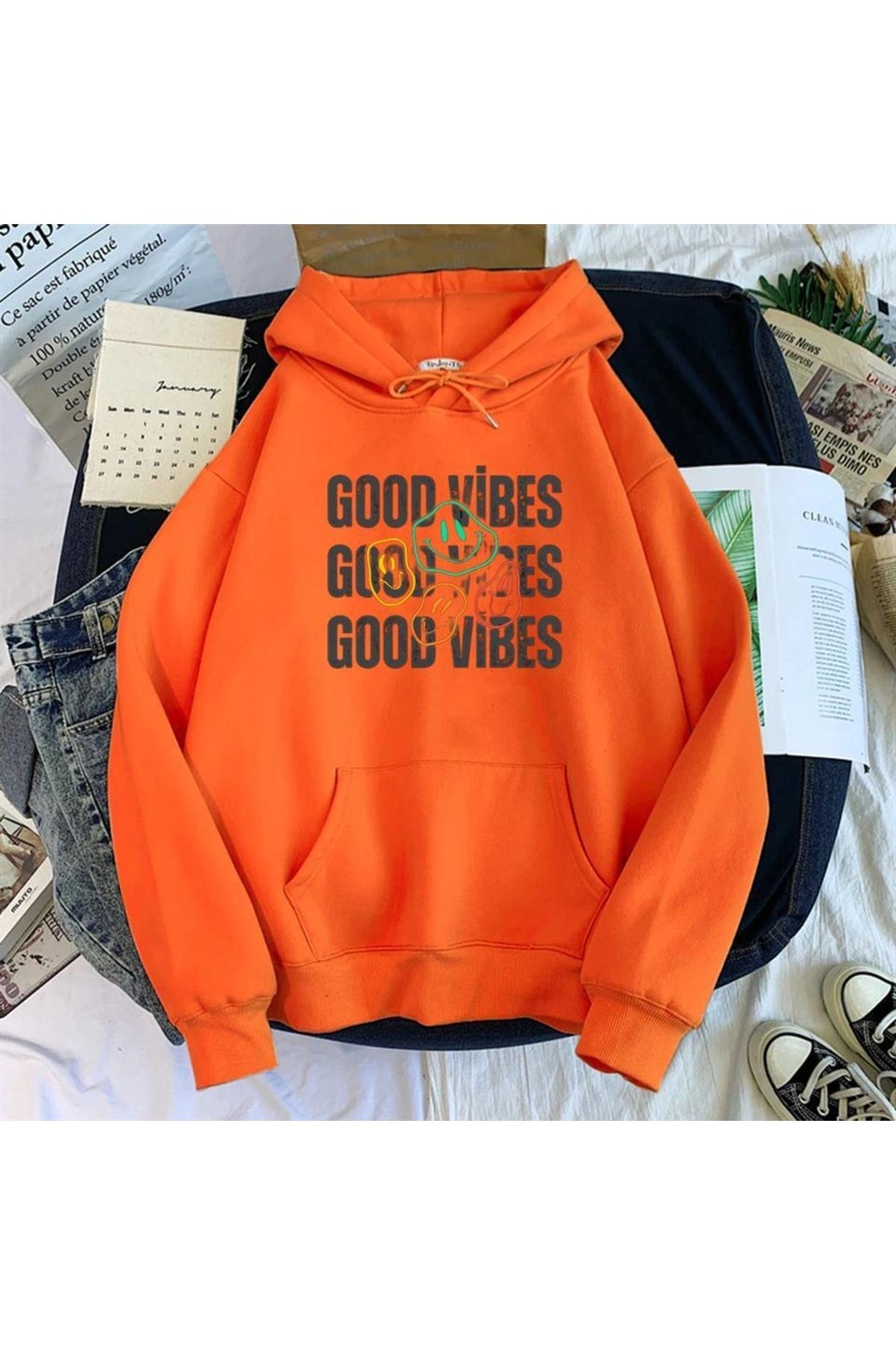 Assc orange cheap hoodie