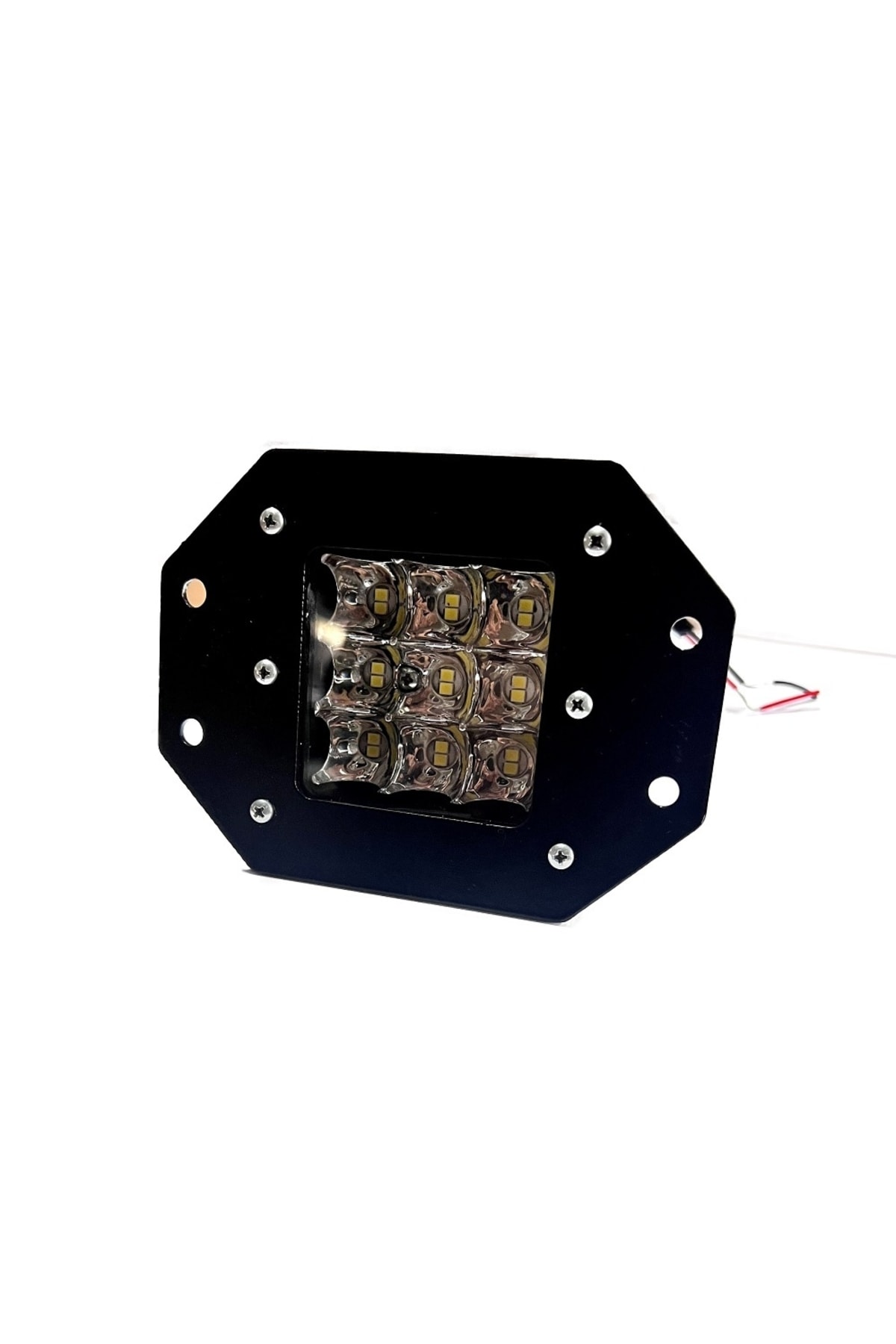 KOTO Tampon Için Offroad Sis Farı Beyaz Gömme Tip 18 Ledli 54 Watt Lamba