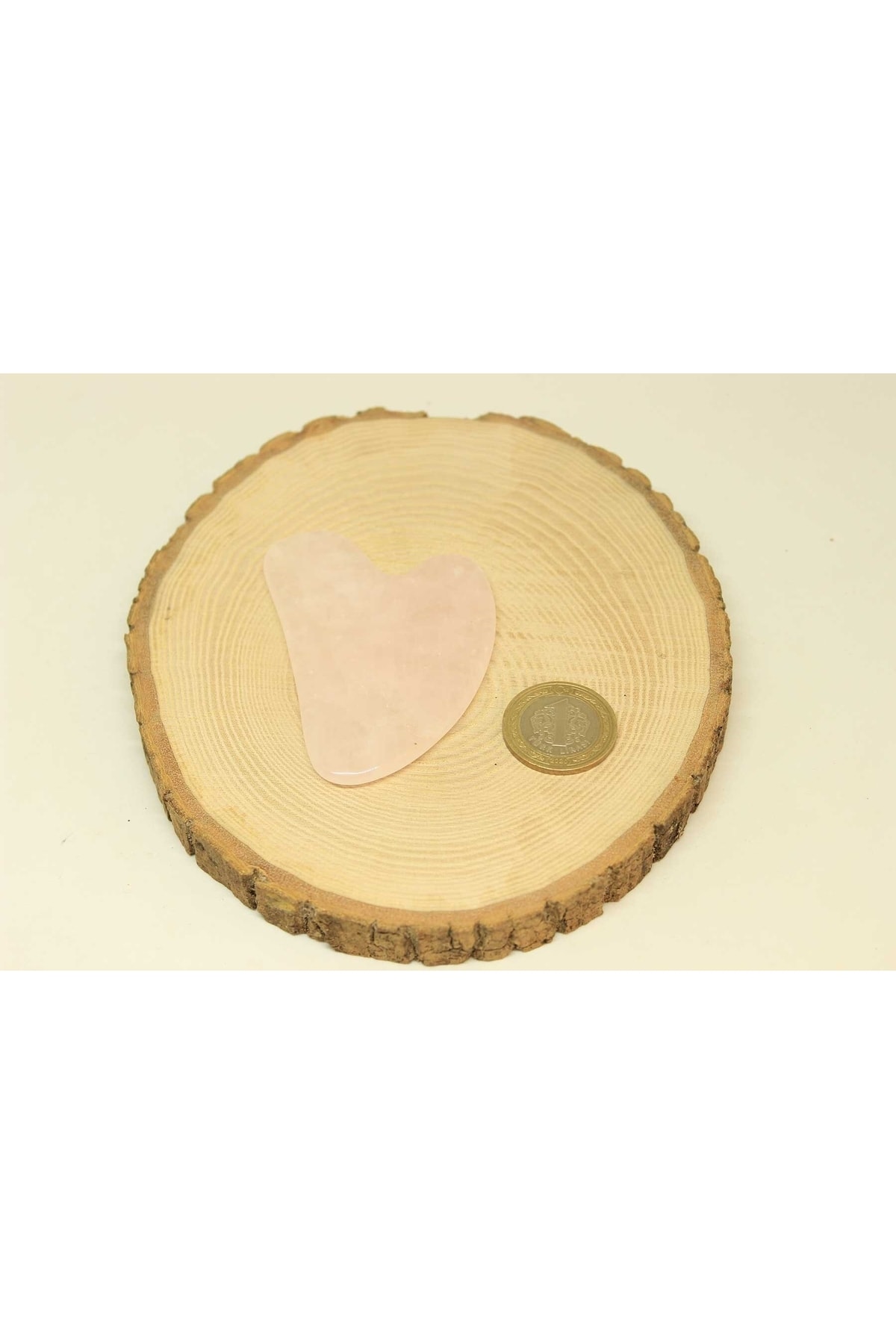 Pembe Kuvars Taşı Gua Sha (yüz Masaj Taşı) — YTM-27925