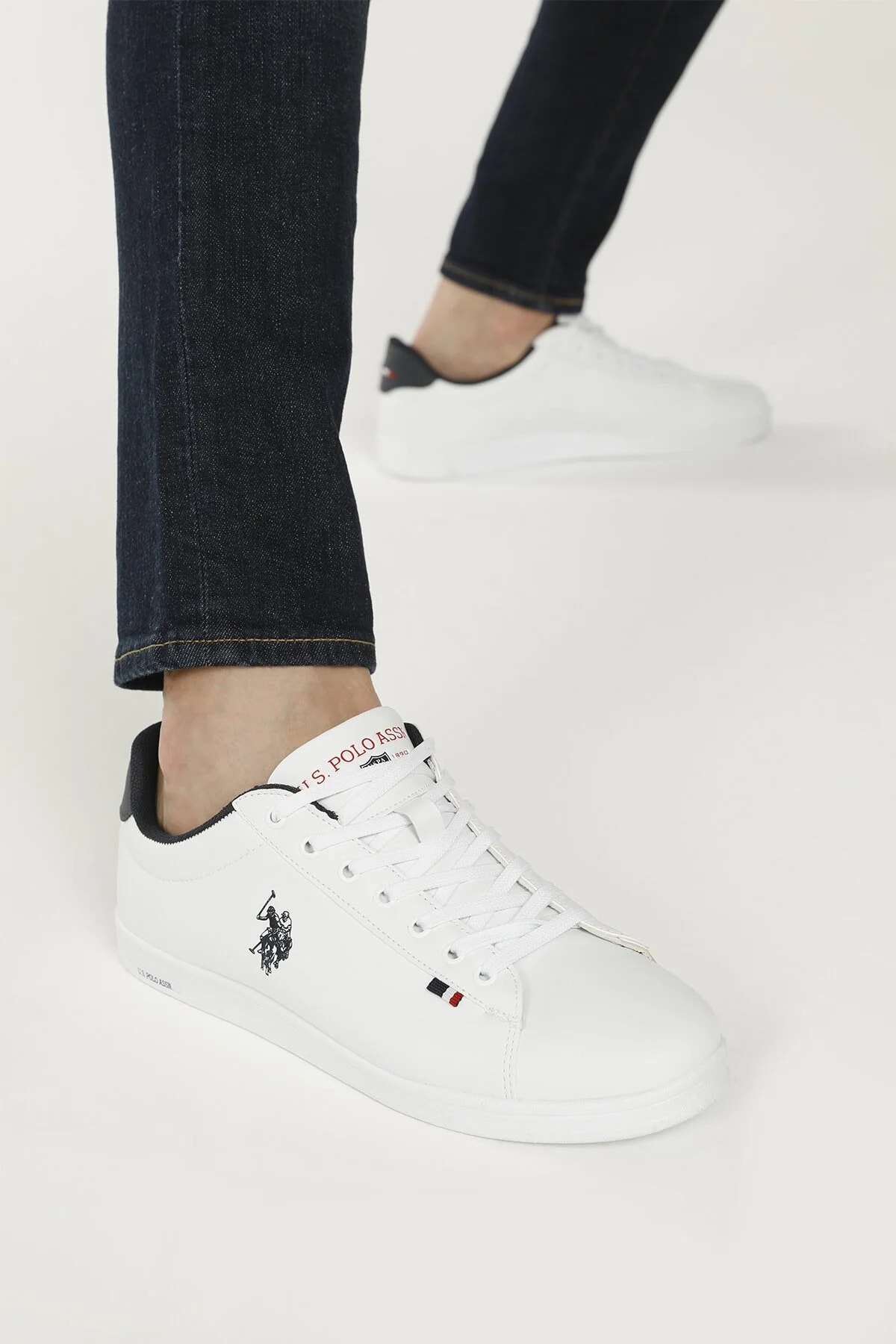 یو اس پولو کفش‌های کتانی مردانه سفید Franco 3fx برای فصل جدید 2023