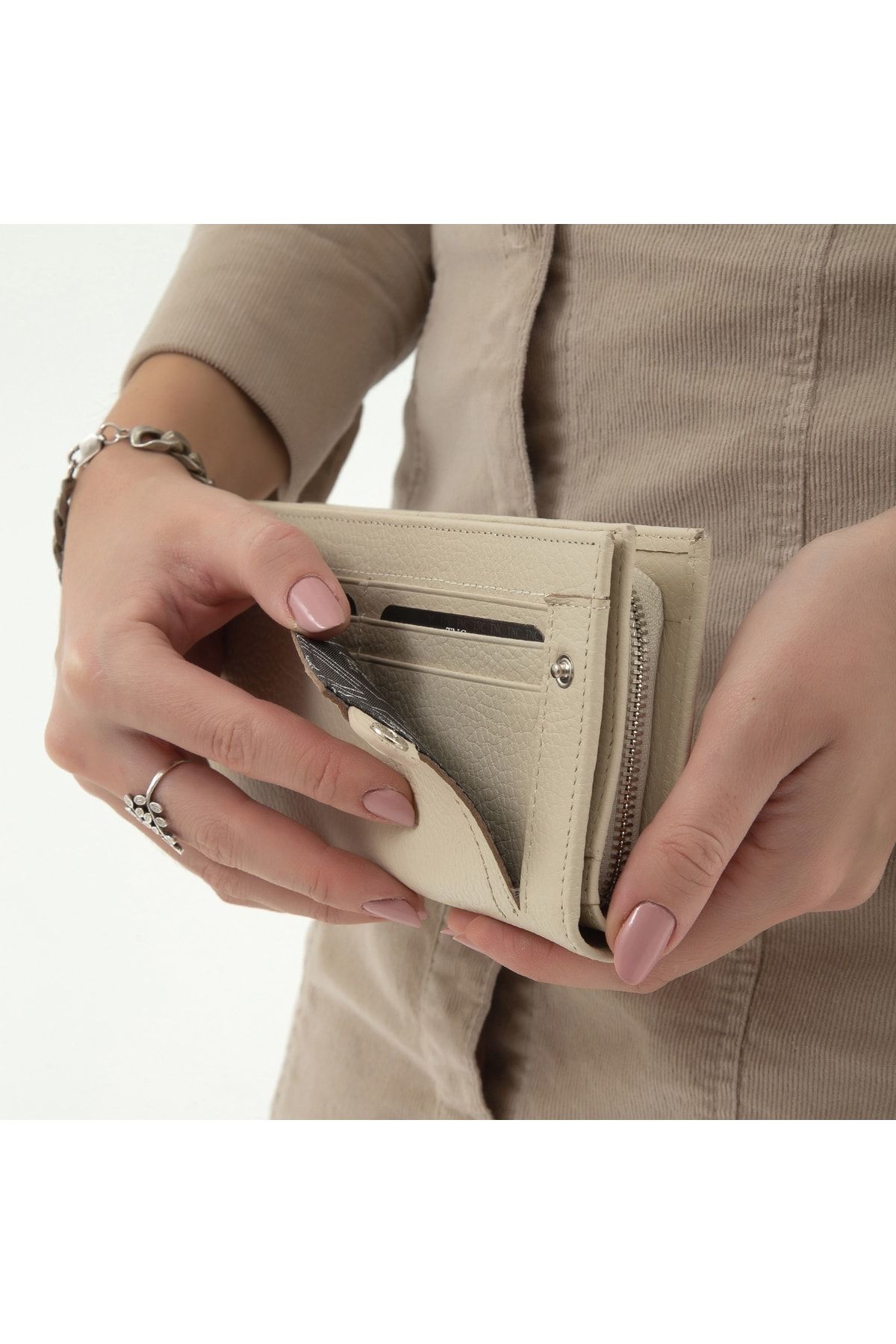 کیف پول روزانه چرم زنانه، جای کارت، جاکلیدی 941 1183 Bn Wallet Sk22/23 Tamer Tanca