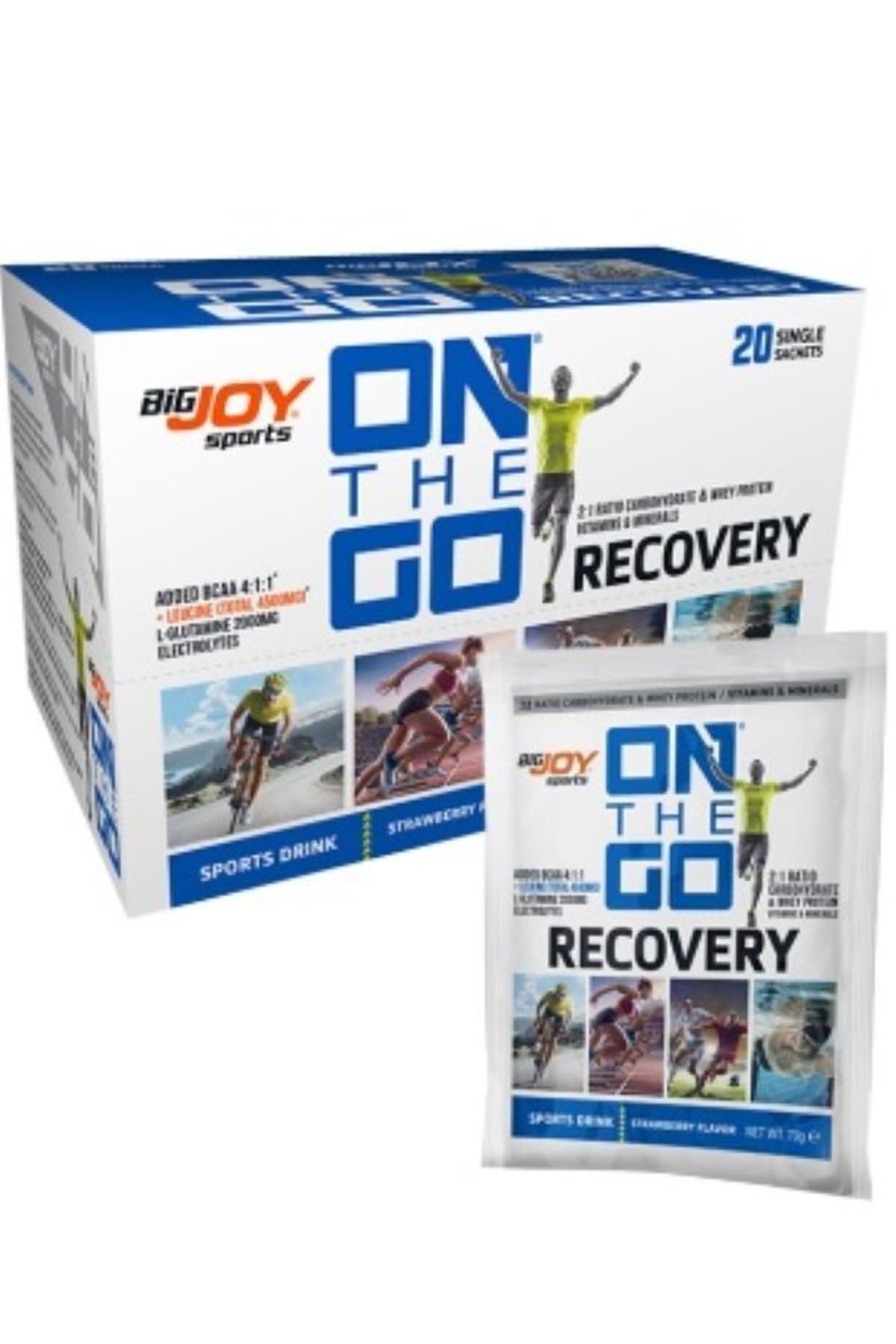Bigjoy Sports Onthego Recovery Çikolata 20 Servisx70gr