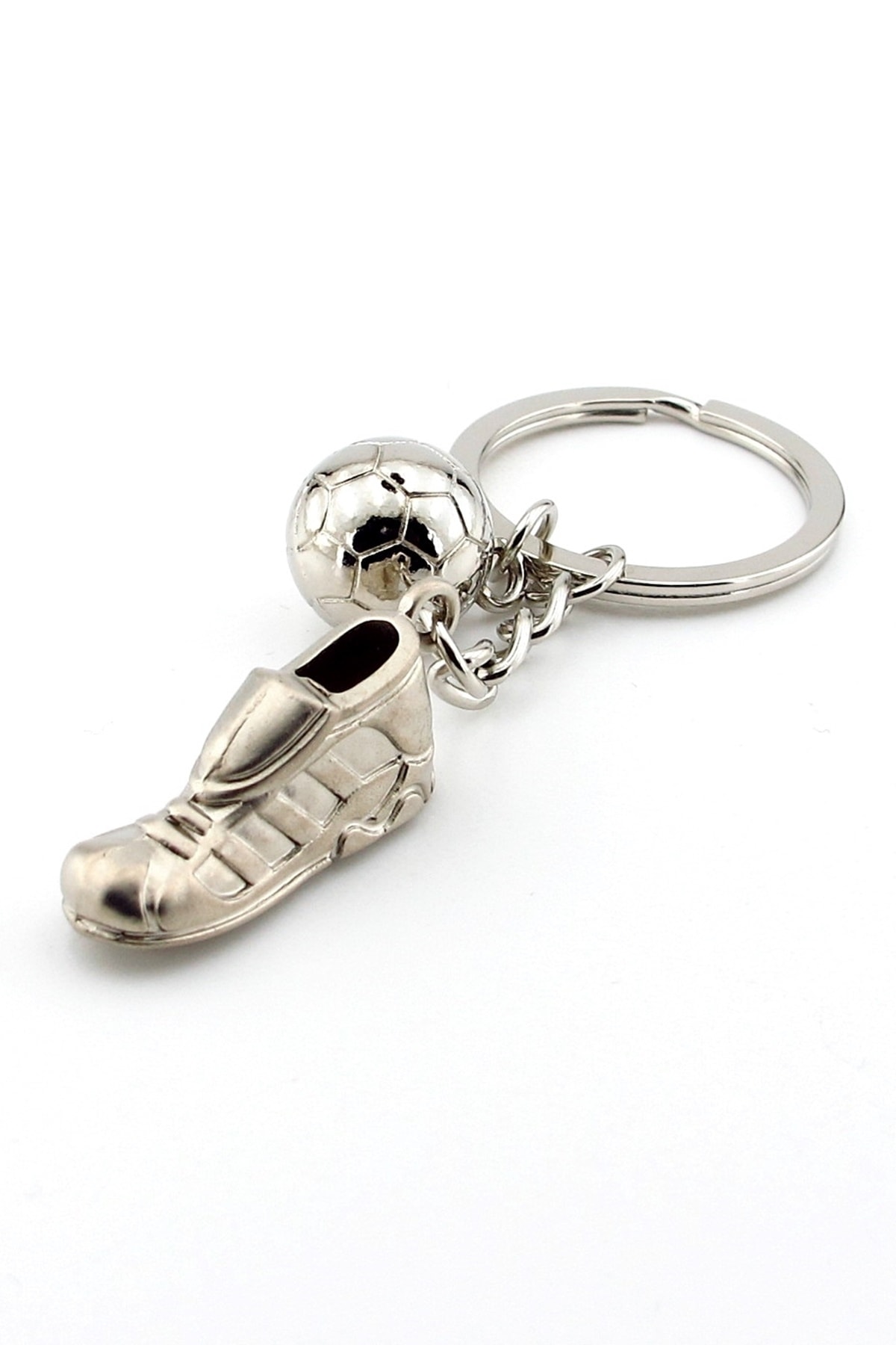 Football Ball And Cleats Football Player Shoe Metal Keychain Kc014