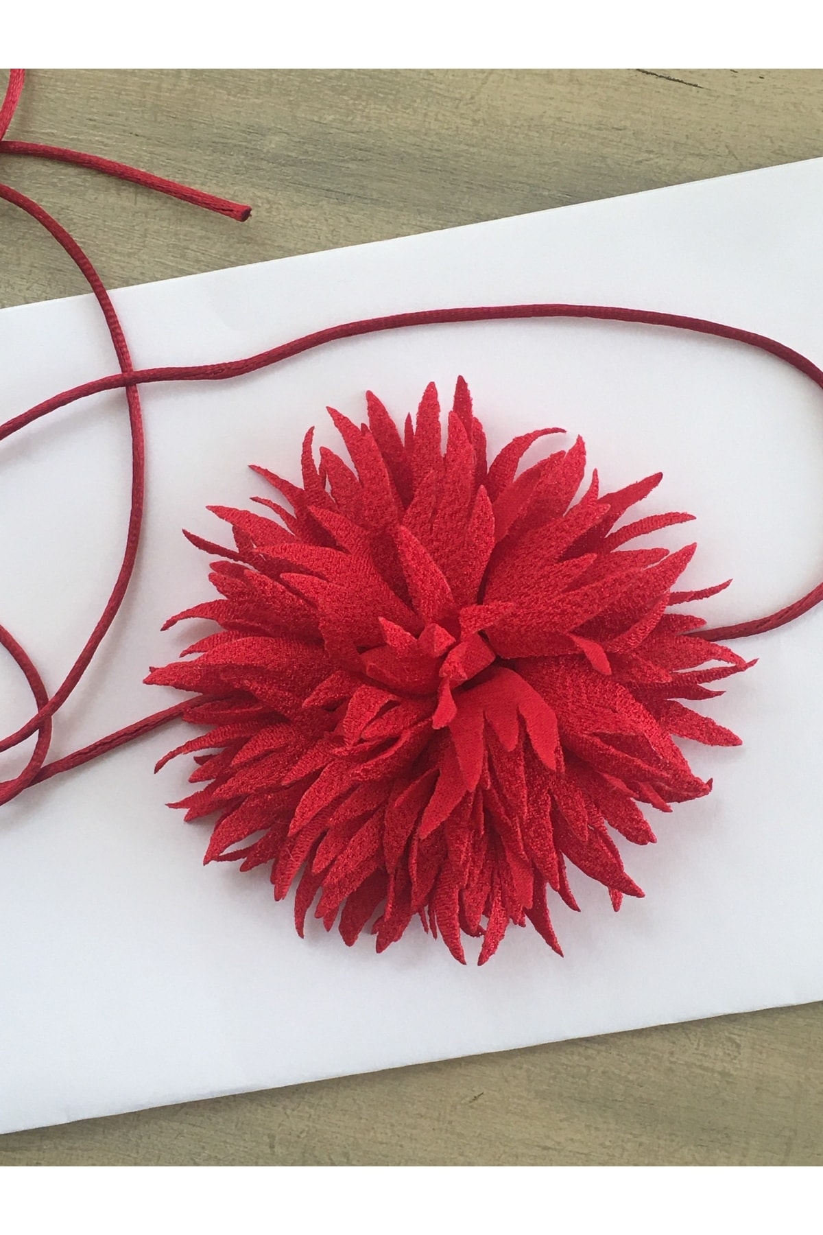 Flower Necklace /fabric Flower Necklace