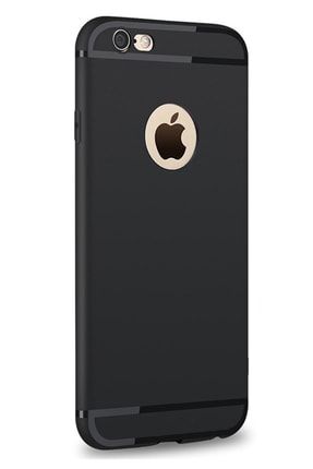 Iphone 6 / 6s Kılıf Ultra Ince Siyah Silikon Kılıf APPLE6T-CSKT