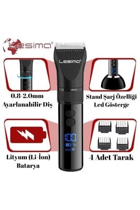 Ls-1000 Serisi Professional Model Saç Sakal Tıraş Makinesi LSLOYAL100