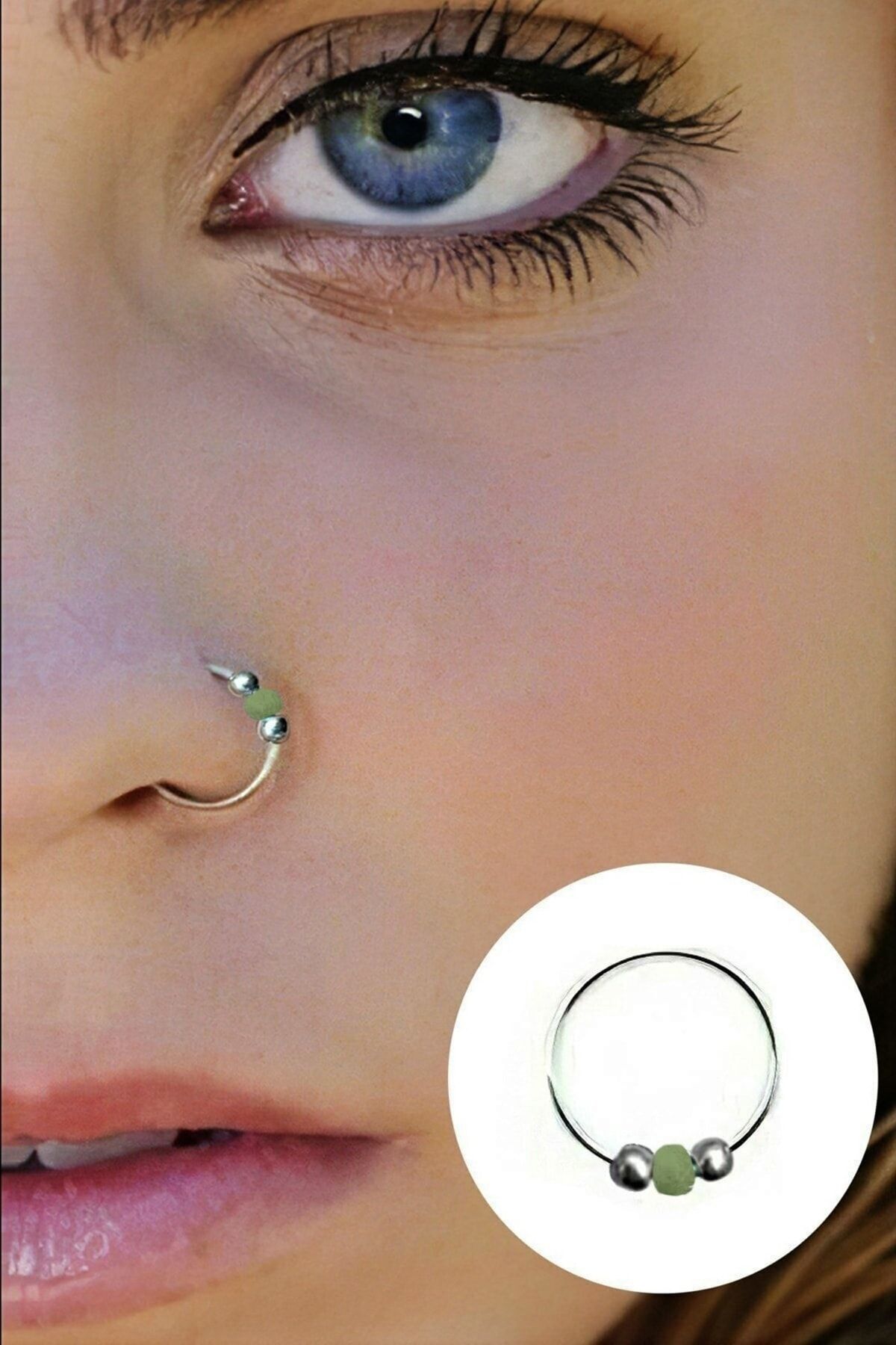 Buy JollizTiny Silver Nose Ring - Snug 7mm Hoop 20 Gauge Piercing – Dainty  925 Sterling Silver Nose Piercings – Body Jewelry Piercing Hoops – Gift  Ready Purchase Online at desertcartCyprus