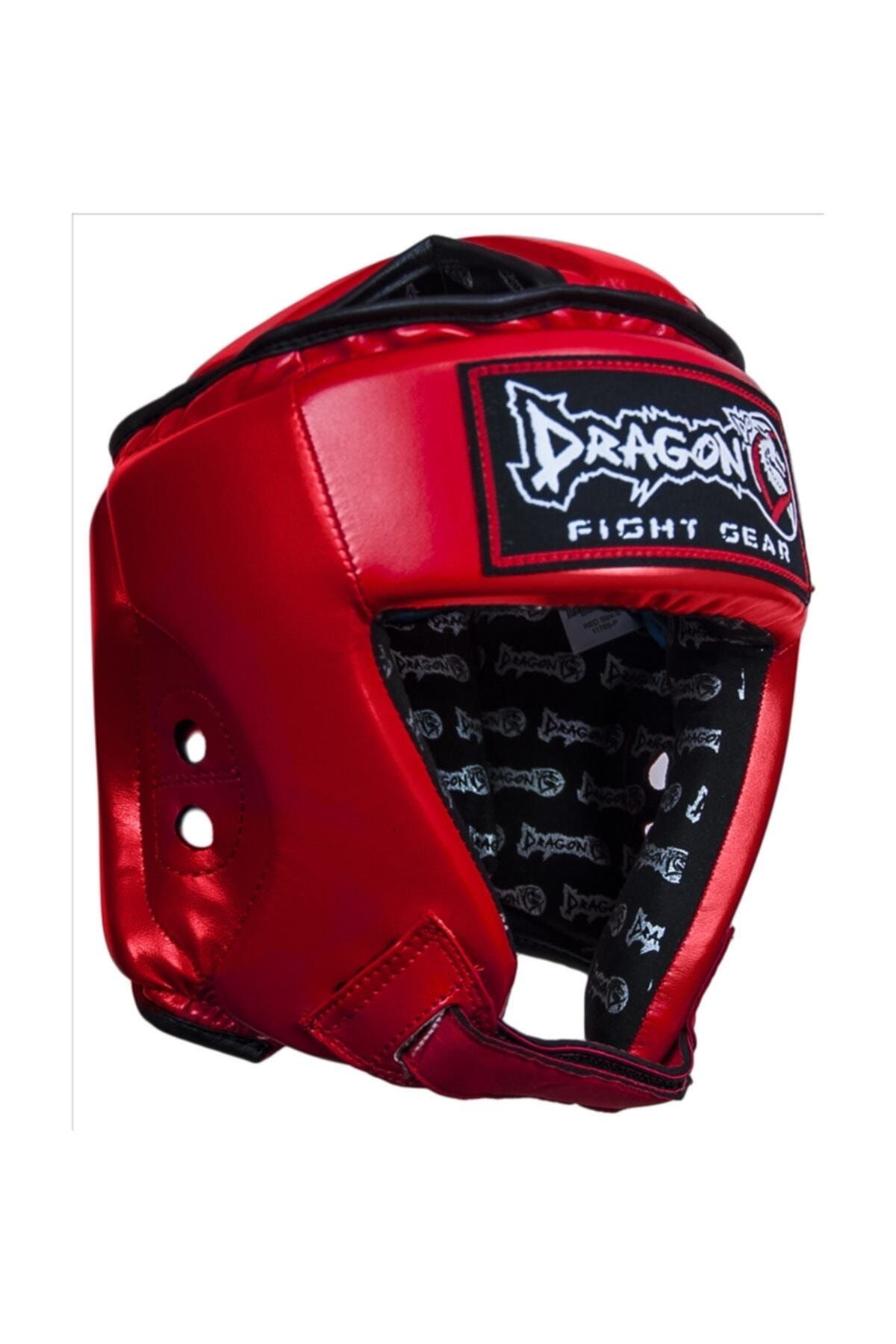 تجهیزات بوکس مشکی اژدها 11785 P بسته لگد Muay Thai کلاه ایمنی Dragondo