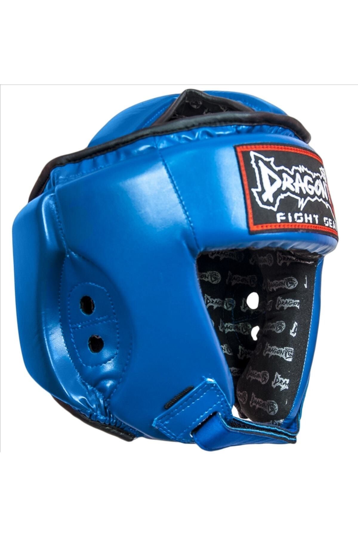 تجهیزات بوکس مشکی اژدها 11785 P بسته لگد Muay Thai کلاه ایمنی Dragondo
