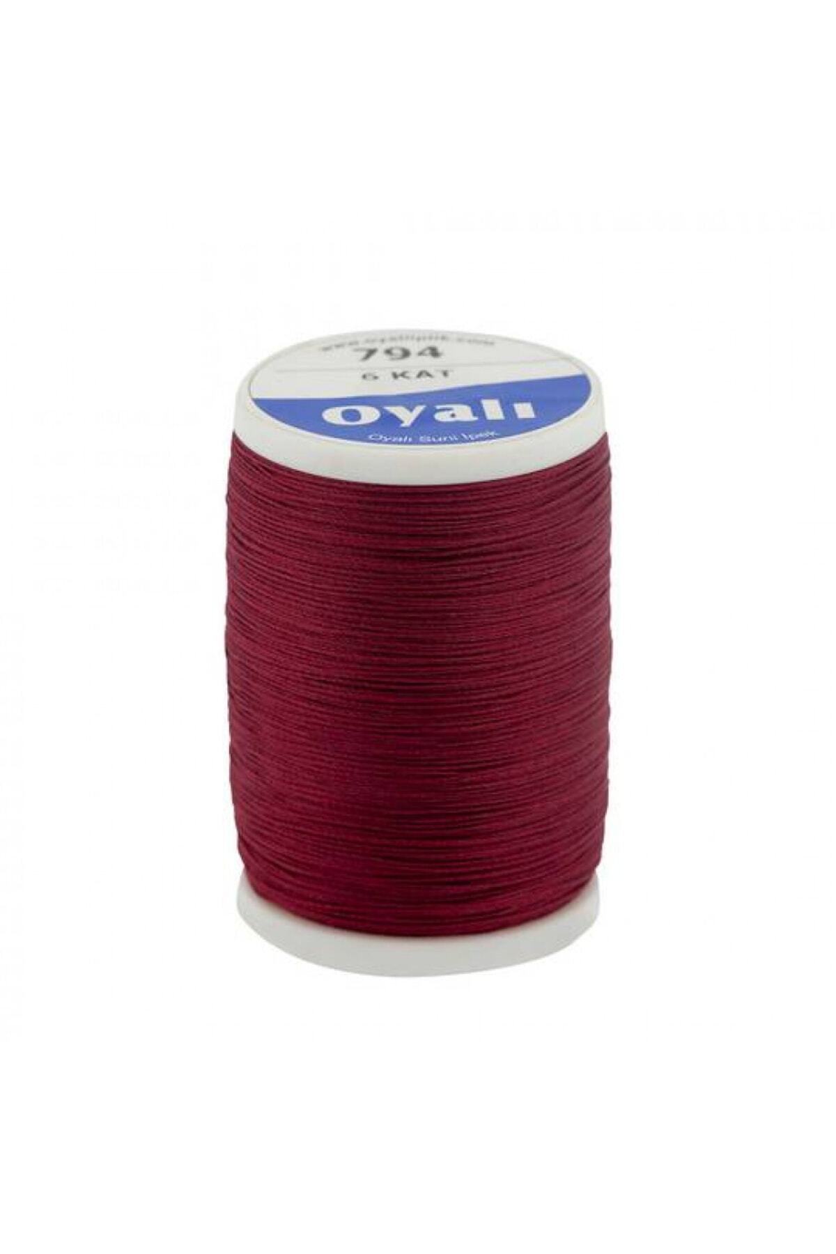 Engraved 6 Layers Faux Silk Cross Stitch Etamin Hand Embroidery Rope Color No: 794