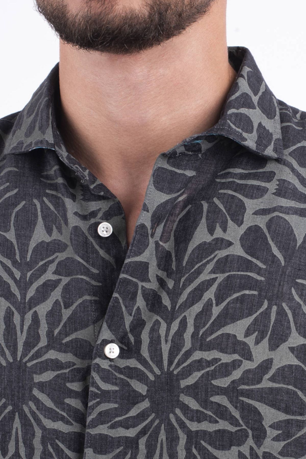 Panareha Hemd Schwarz Regular Fit Fast ausverkauft