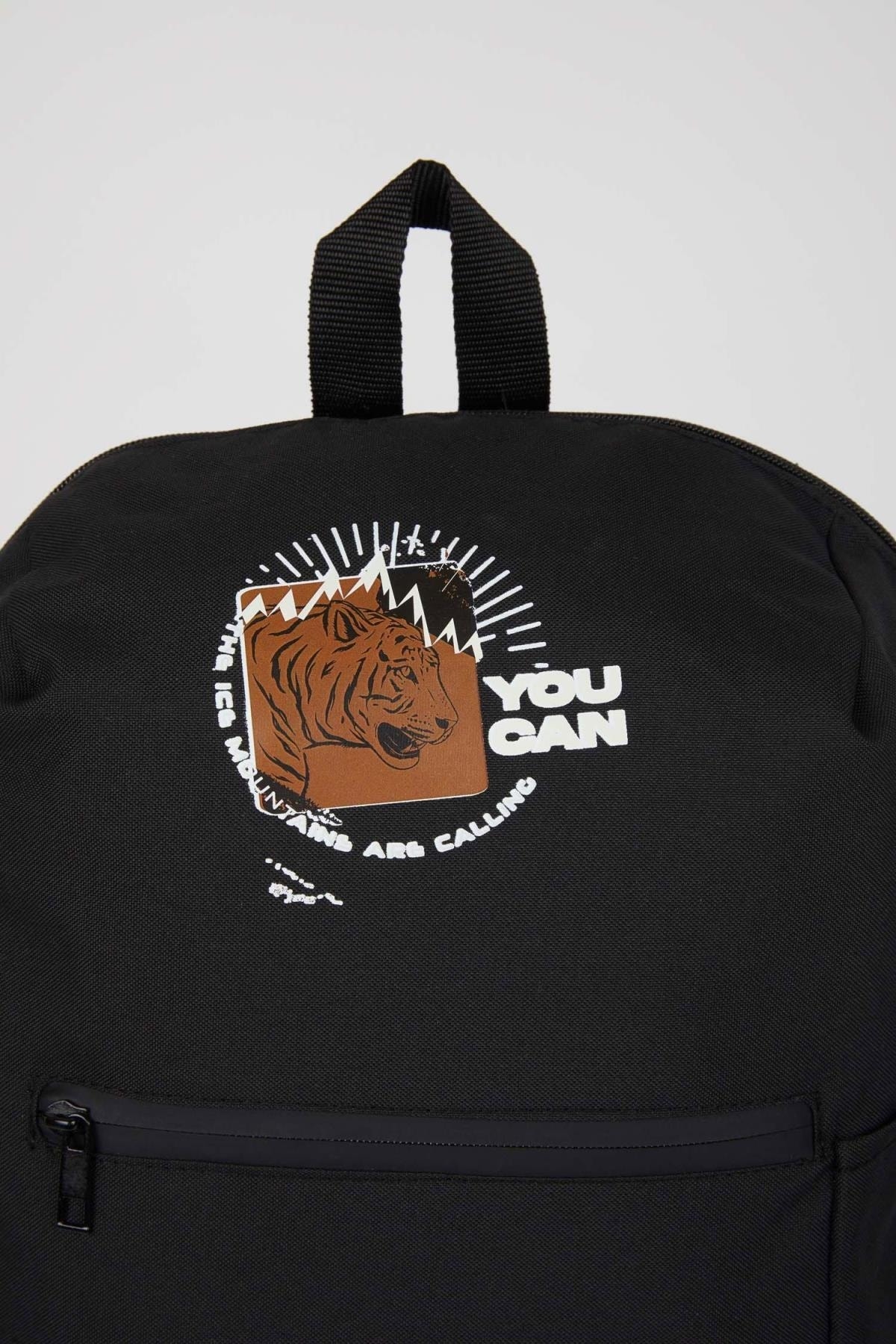 کوله پشتی مردانه مشکی Defacto | Y1362AZNS اورجینال - تصویر 4