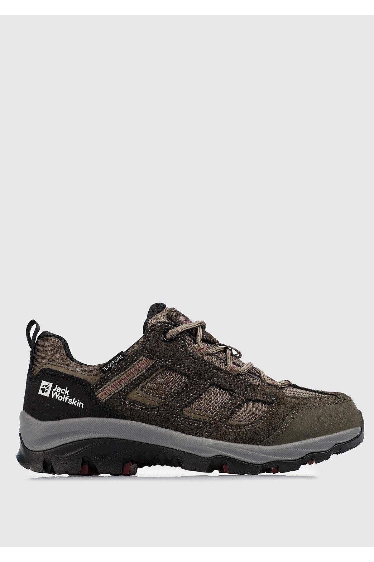 Jack Wolfskin Vojo 3 Texapore Low W Haki Kadın Outdoor Ayakkabı 4042451-4281
