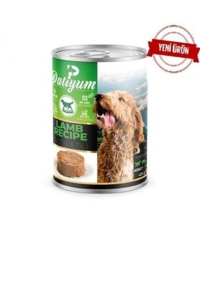 Premium Kuzu Etli Yaş Yetişkin Köpek Maması-415 Gr Konserve Yaş Mama-6 Adet 123456KDKJS-24
