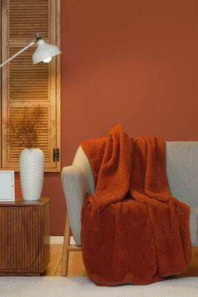 Karaca Home Faye Terracota Throw Battaniye 115x160 Cm