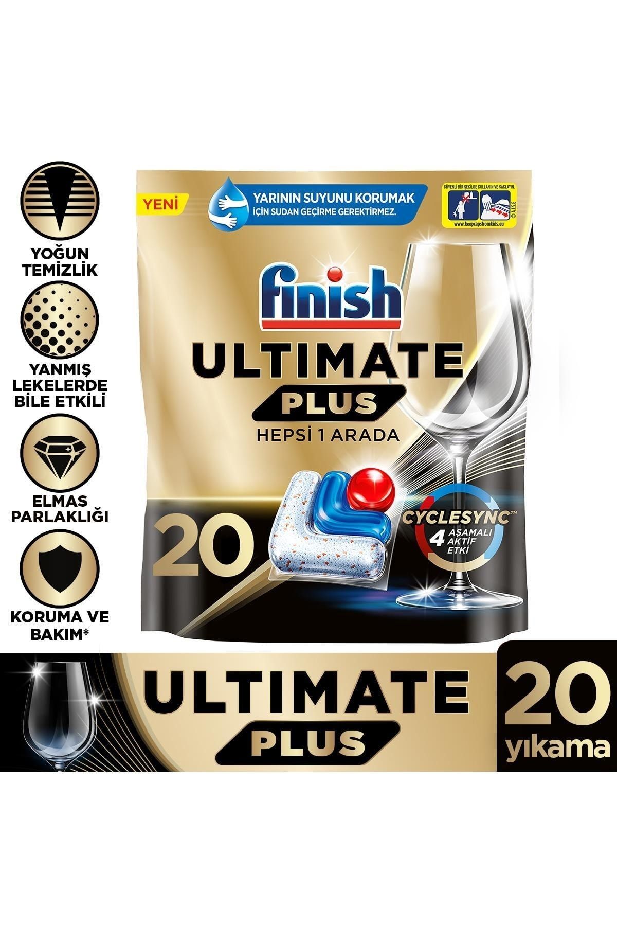 Finish Ultimate Plus 20 Tablet