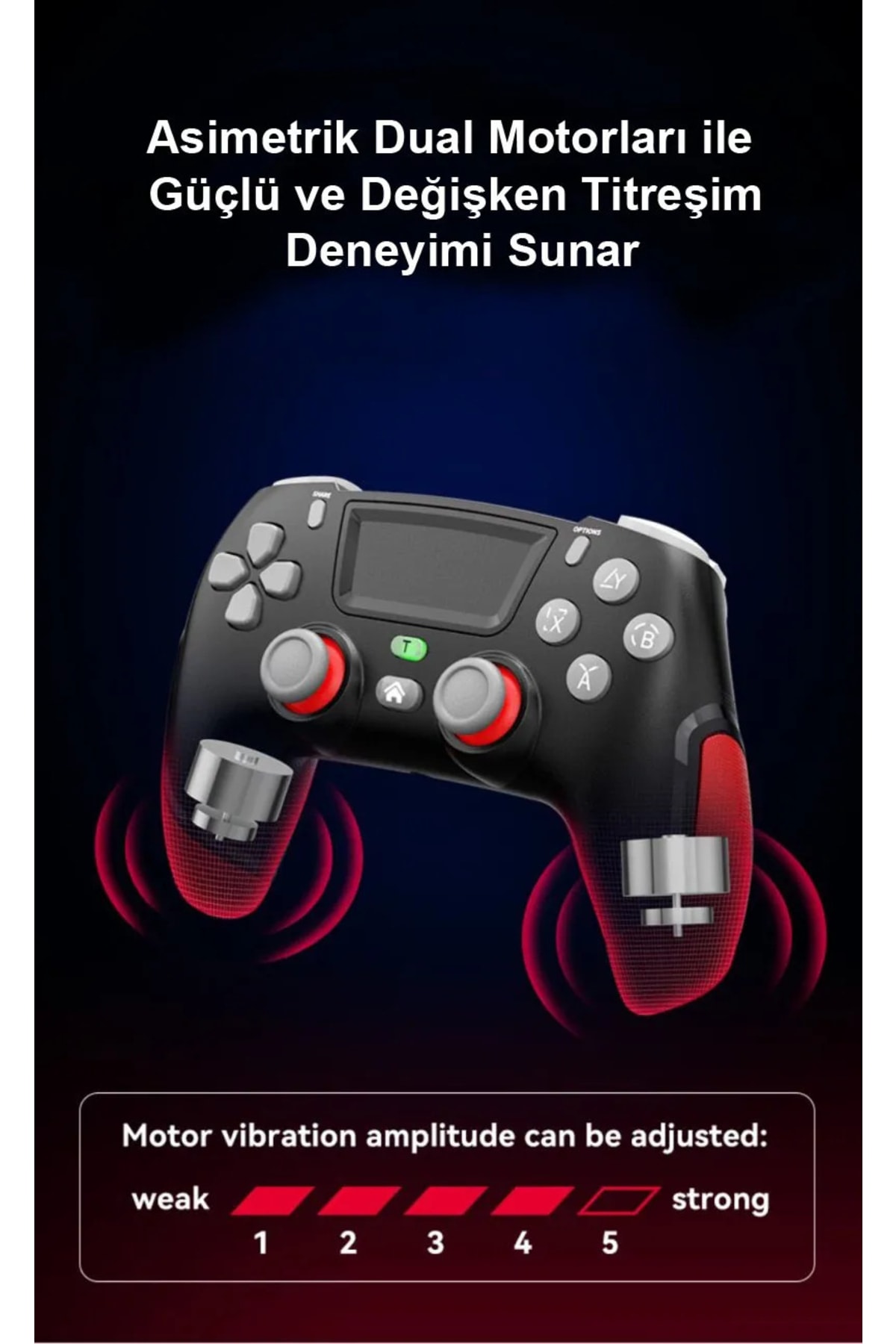 P06 Elite Bluetooth Gamepad Ps4 Ps3 Pc Uyumlu Switch Android Ios Uyumlu Oyun Kolu 5