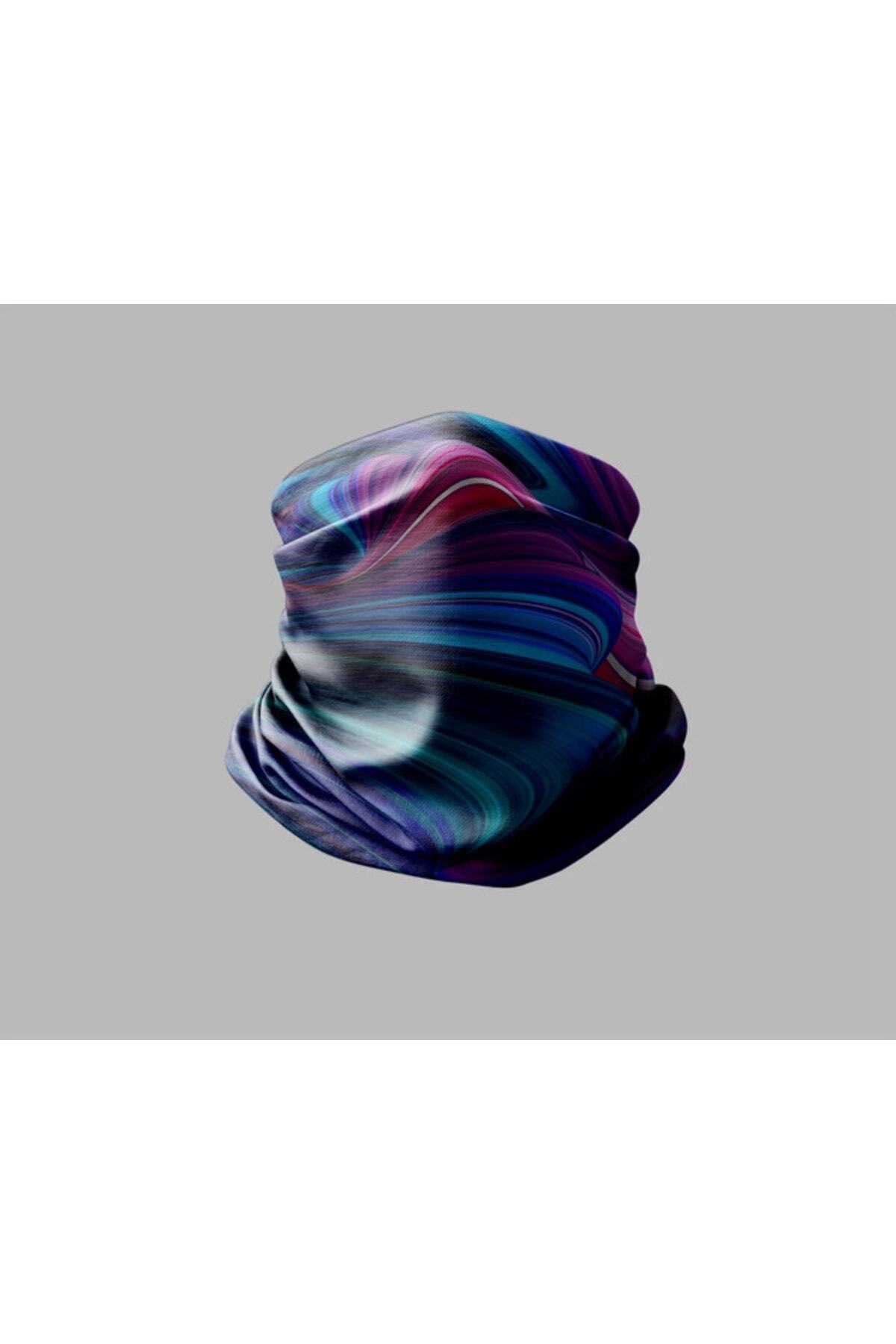 Buffalo Color Full Tasarımlı Motorcu Buff Maske Outdoor Boyunluk Unisex Bandana