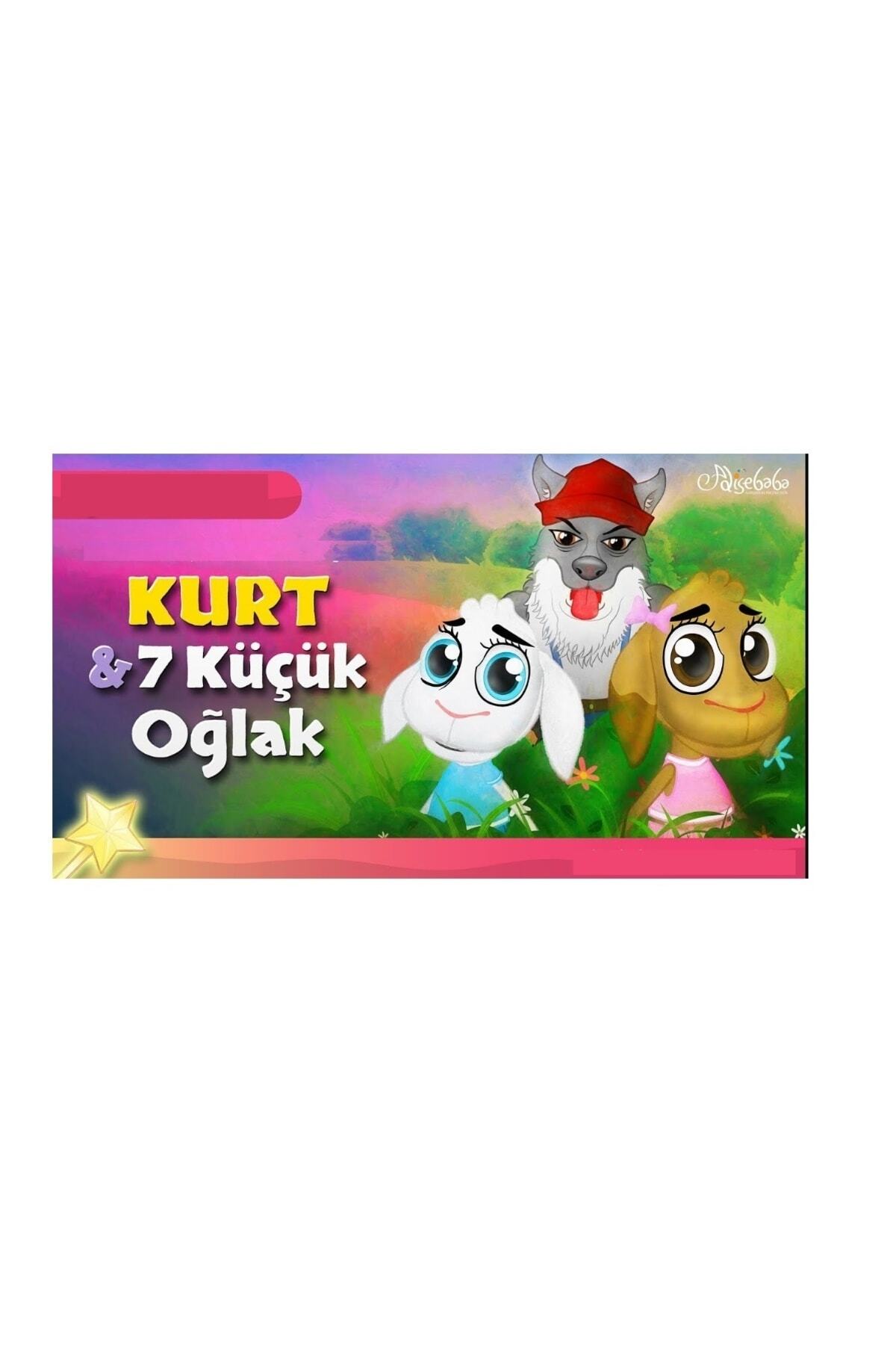 Keskin Color Hikaye Kitabı Kurt Ve Yedi Küçük Oğlak 20x28cm 24