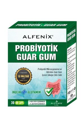 Probiyotik Guar Gum 30 Dr Kapsül ALFNXGRGM