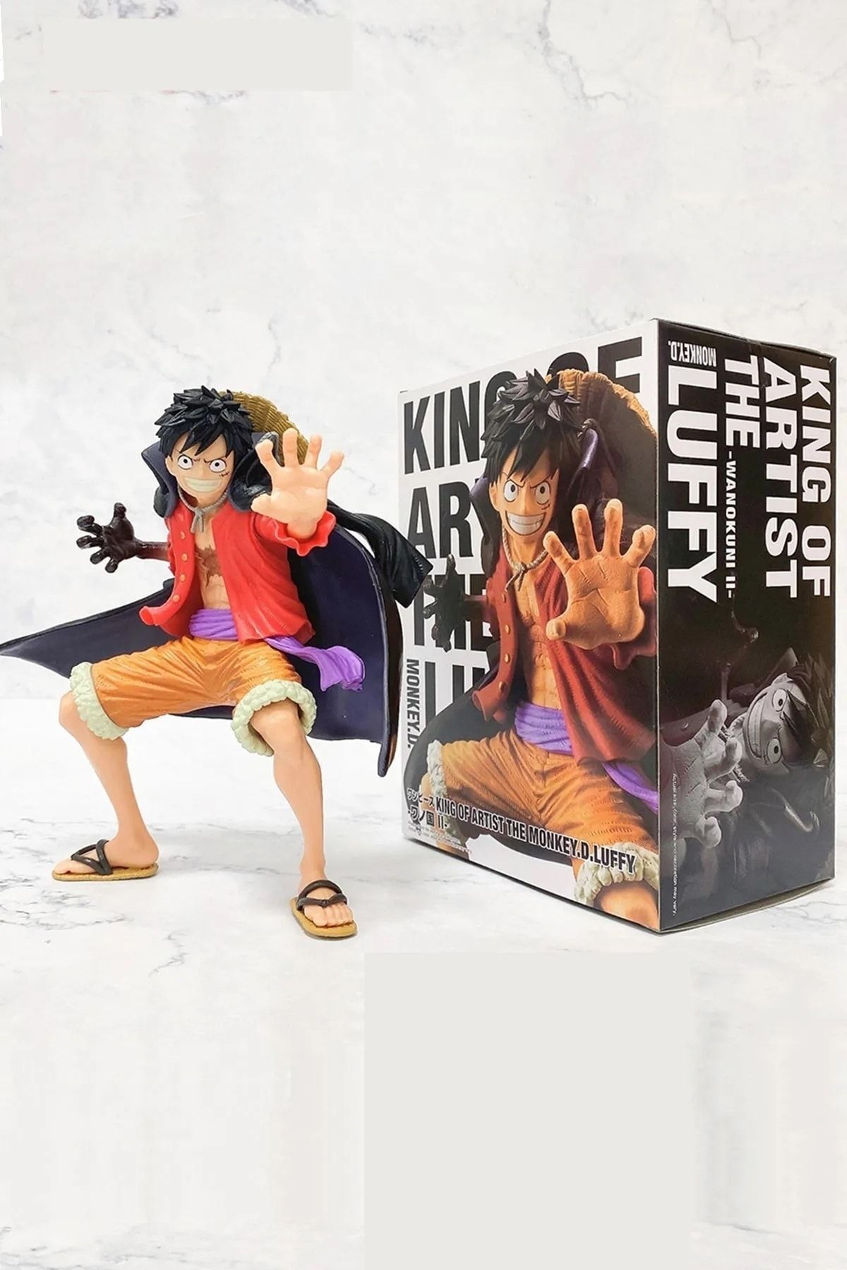 Figurine One Piece- ONE PIECE - Luffy - Figurine King Of Artist 20cm
