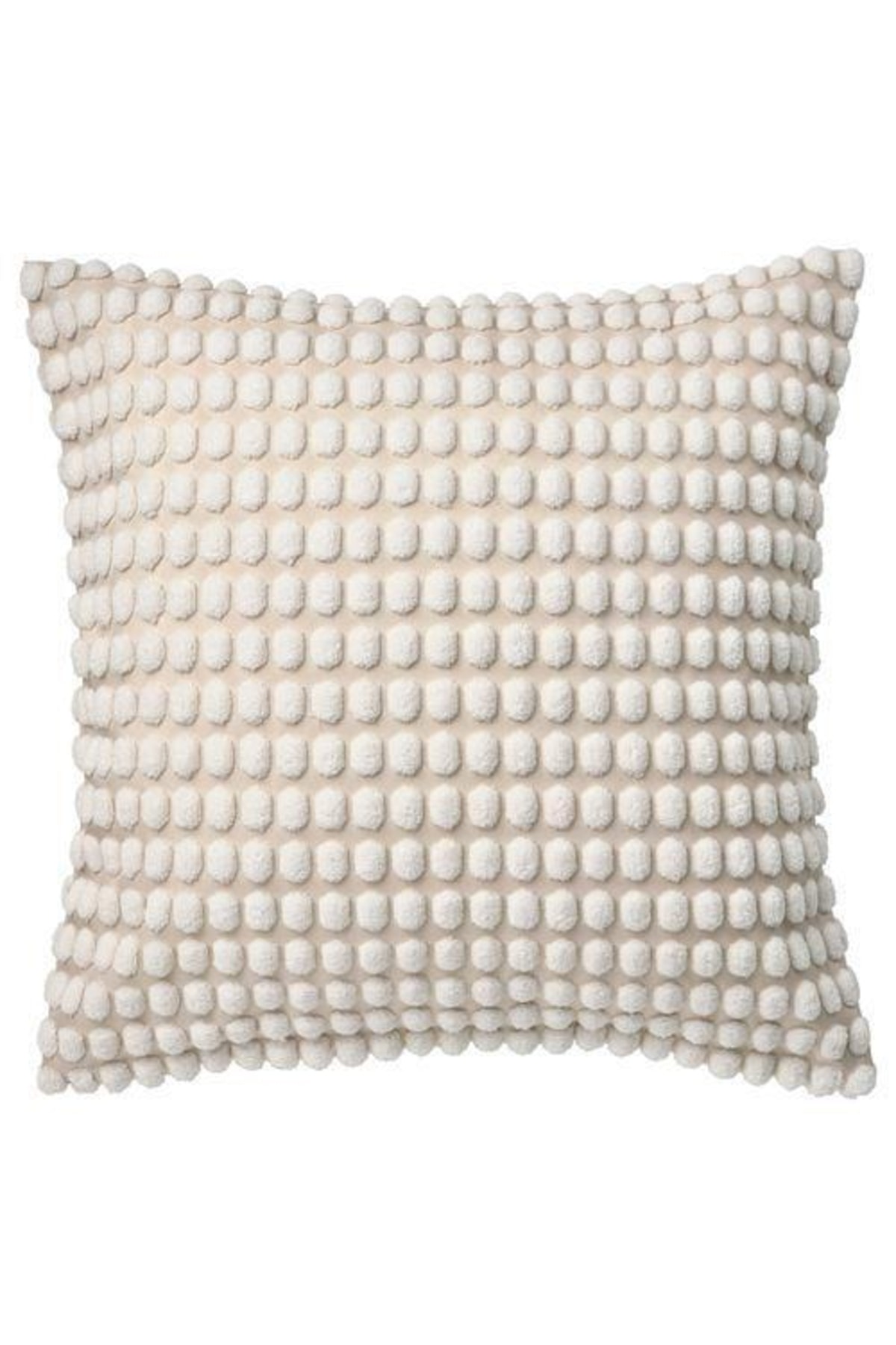 IKEA Kırlent Kılıfı Kırık Beyaz Renk Meridyendukkan 50x50 Puantiye Temalı Ev Tekstili