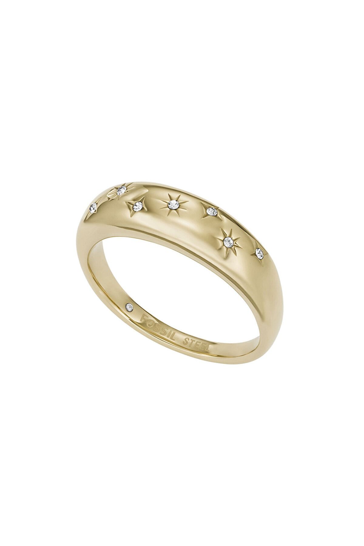 Fossil on sale steel ring