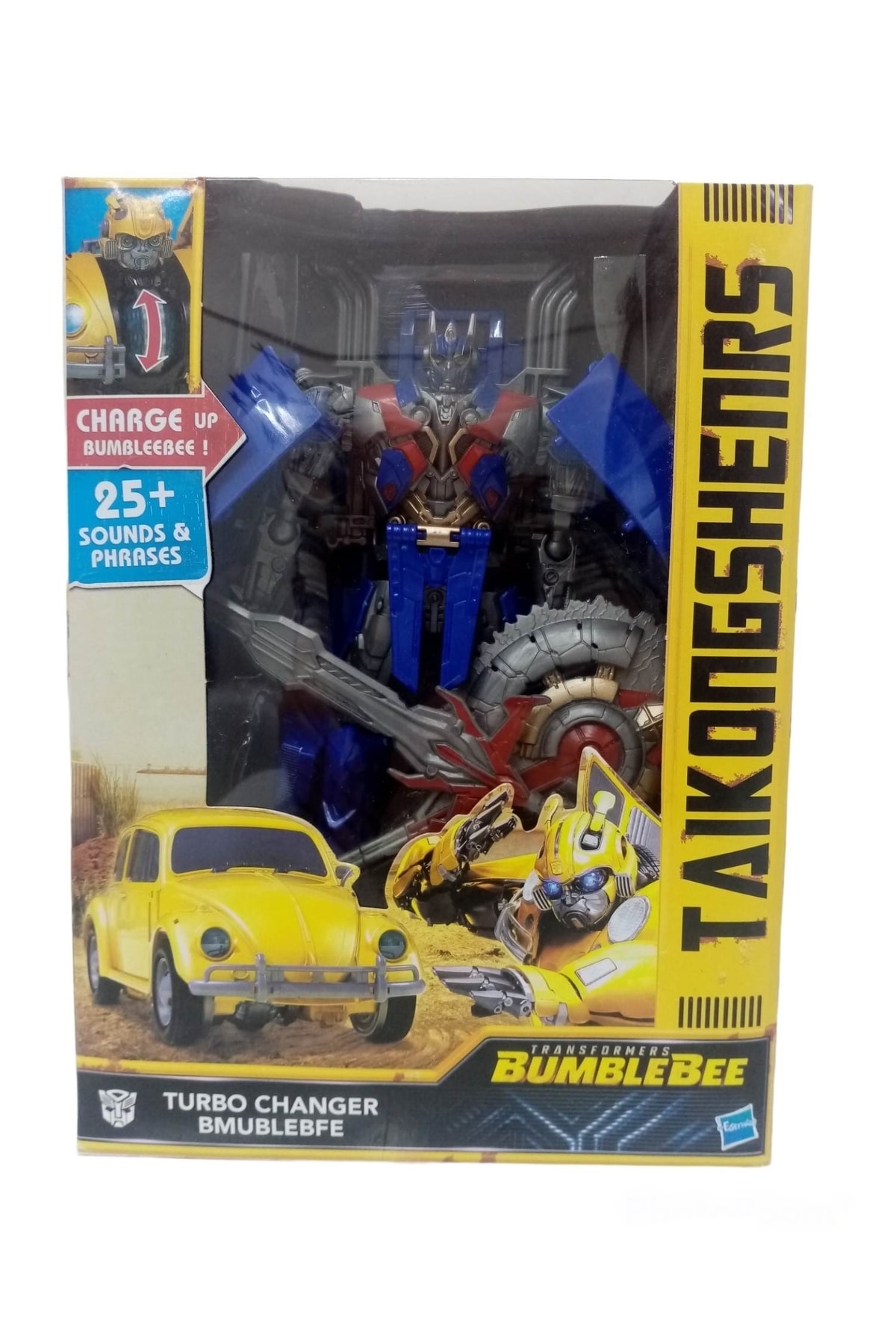 caglars Transformers Figür Oyuncak Araba Robot Bumblebee Figür