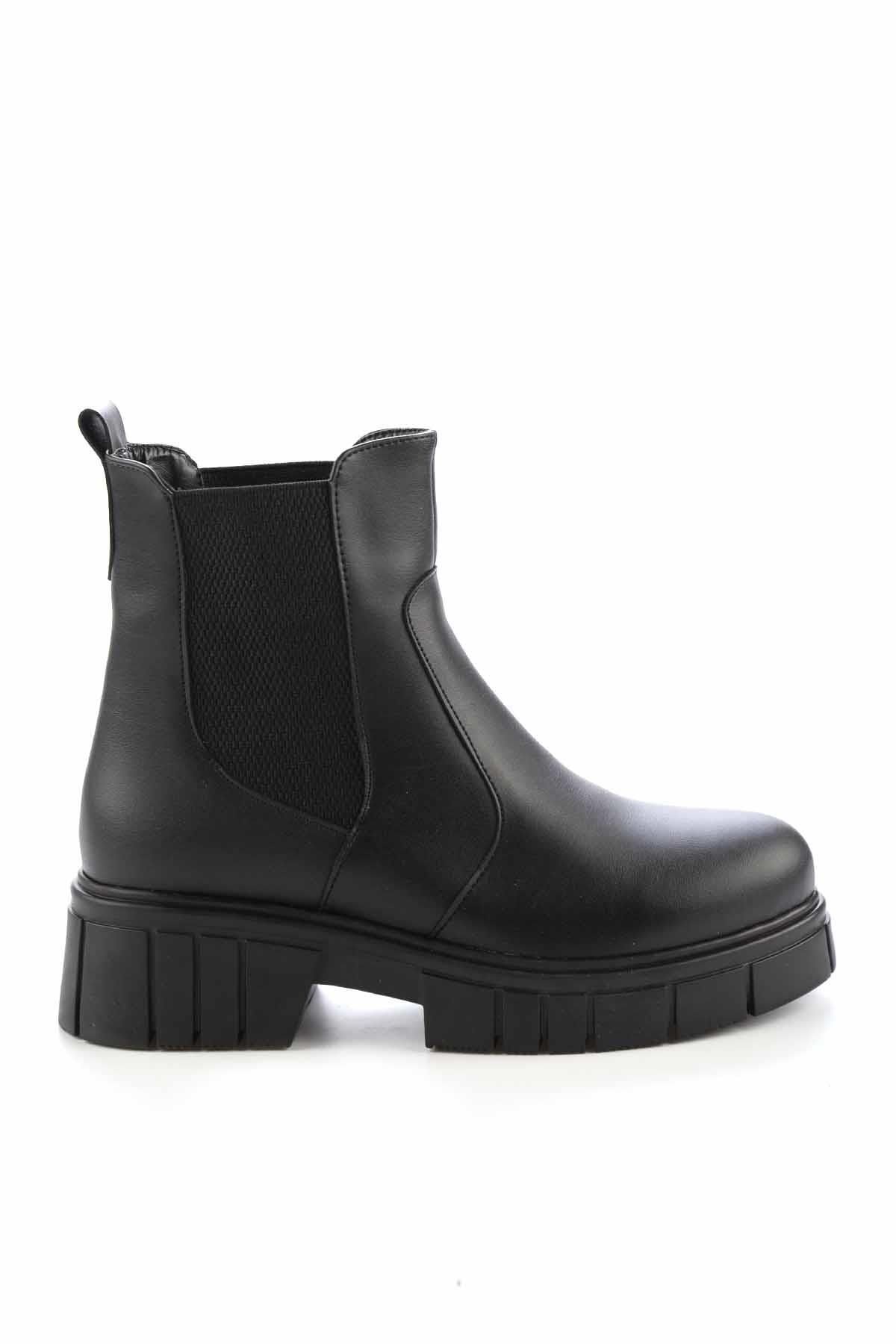 Bambi Siyah Kadın Bot &amp; Bootie K02875200109 ZN6299