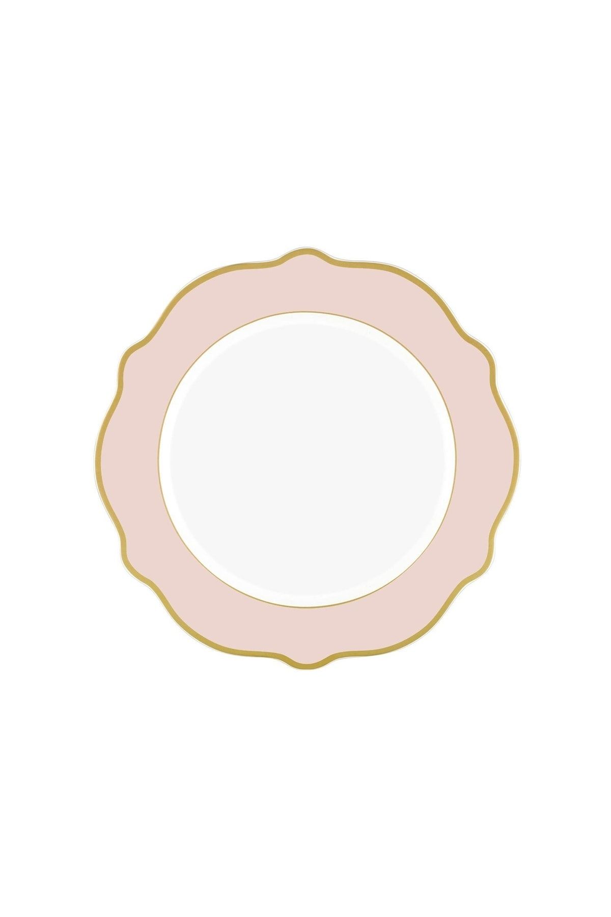 The Mia-Jaswely 6 Piece Pink Cake Plate - 21 cm Dnr0025 2