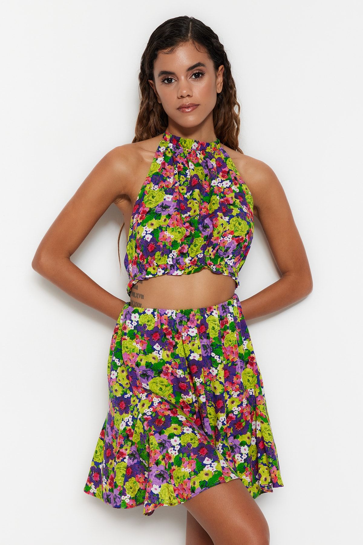 Trendyol Collection Zweiteiler Mehrfarbig Regular Fit Fast ausverkauft