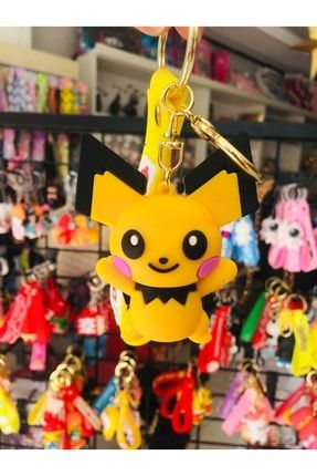 Efsane Pokemon Karakteri Pikachu Anahtarlık Çanta Aksesuarı Ve Çocuk Oyuncağı Badehediyelik-28