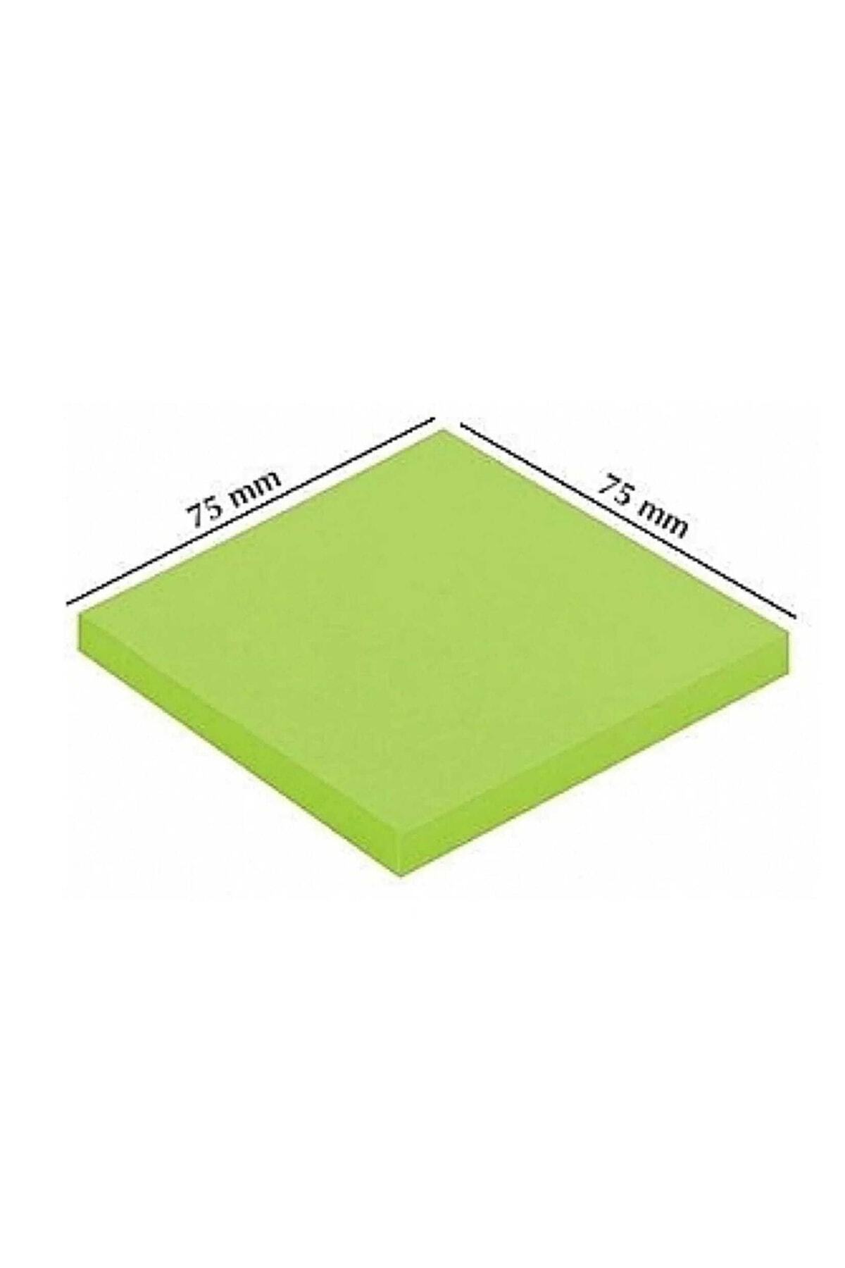 Noki-5 τεμάχια Postit 75mm X75mm Αυτοκόλλητο Χαρτί 80 Φύλλων Πράσινο 3