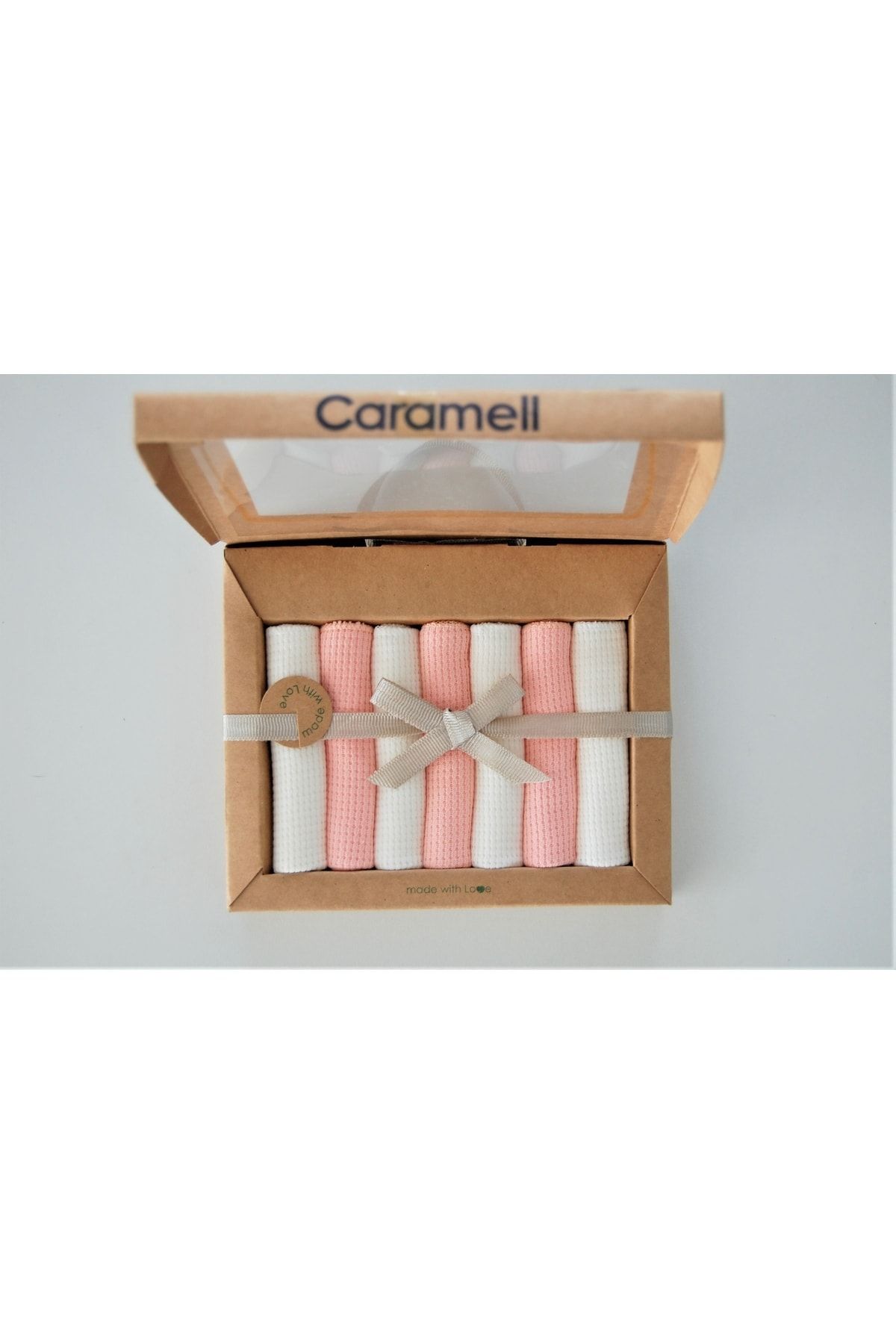 Caramell Llama Kids %100 Pamuk Bebek Mendili, Bebek Ağız Bezi