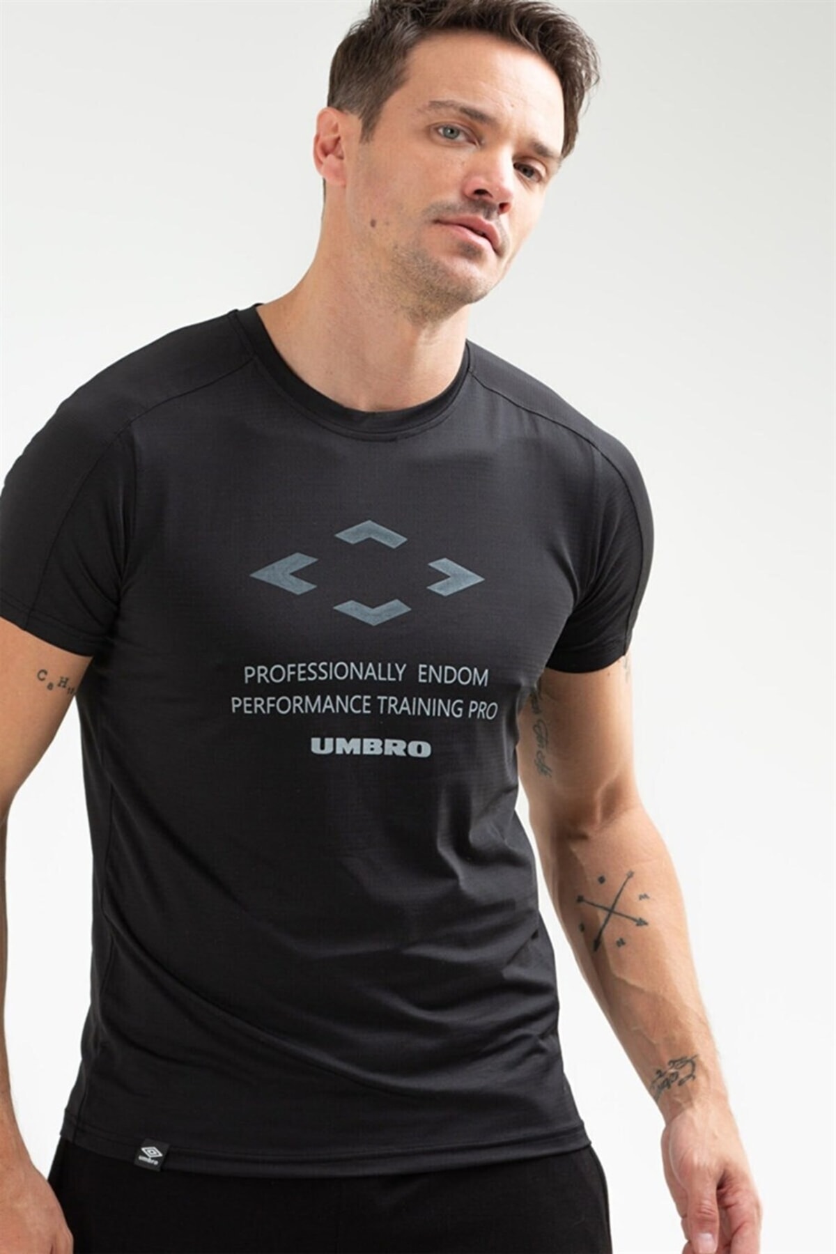 UMBRO Tf-0117 Cary T-shirt Siyah