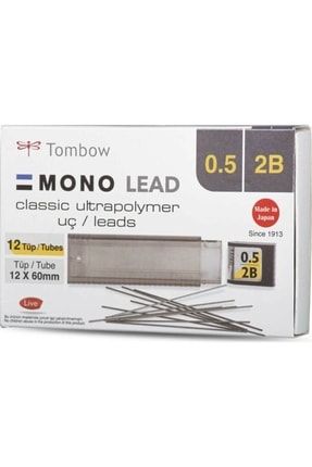 Mono Lead 0.5mm 2b Min (uç) 12'li Kutu özt-Mono Lead 0.5mm